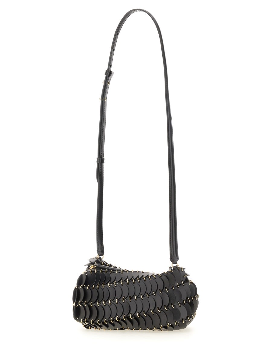 Shop Rabanne Shoulder Bag In Black