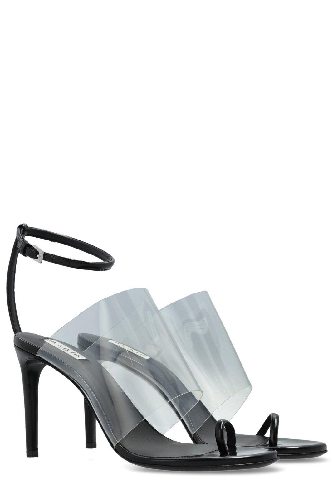 Shop Alaïa Asymmetric Sandals