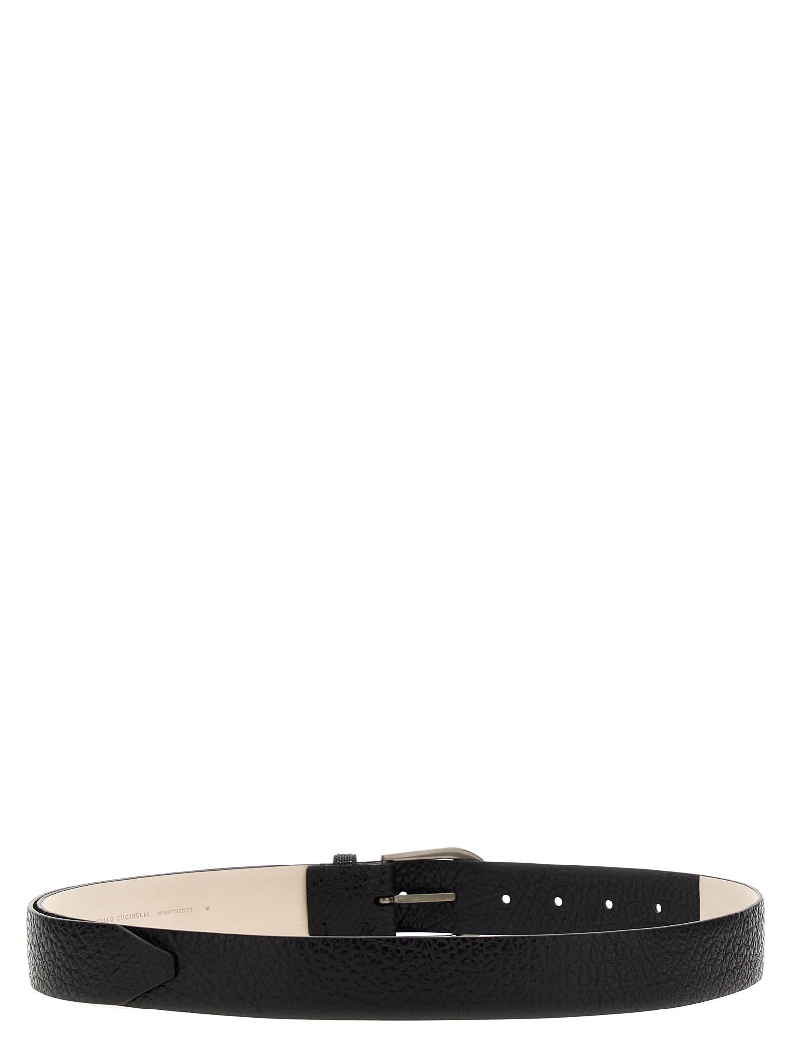 Shop Brunello Cucinelli Monile Belt In Black