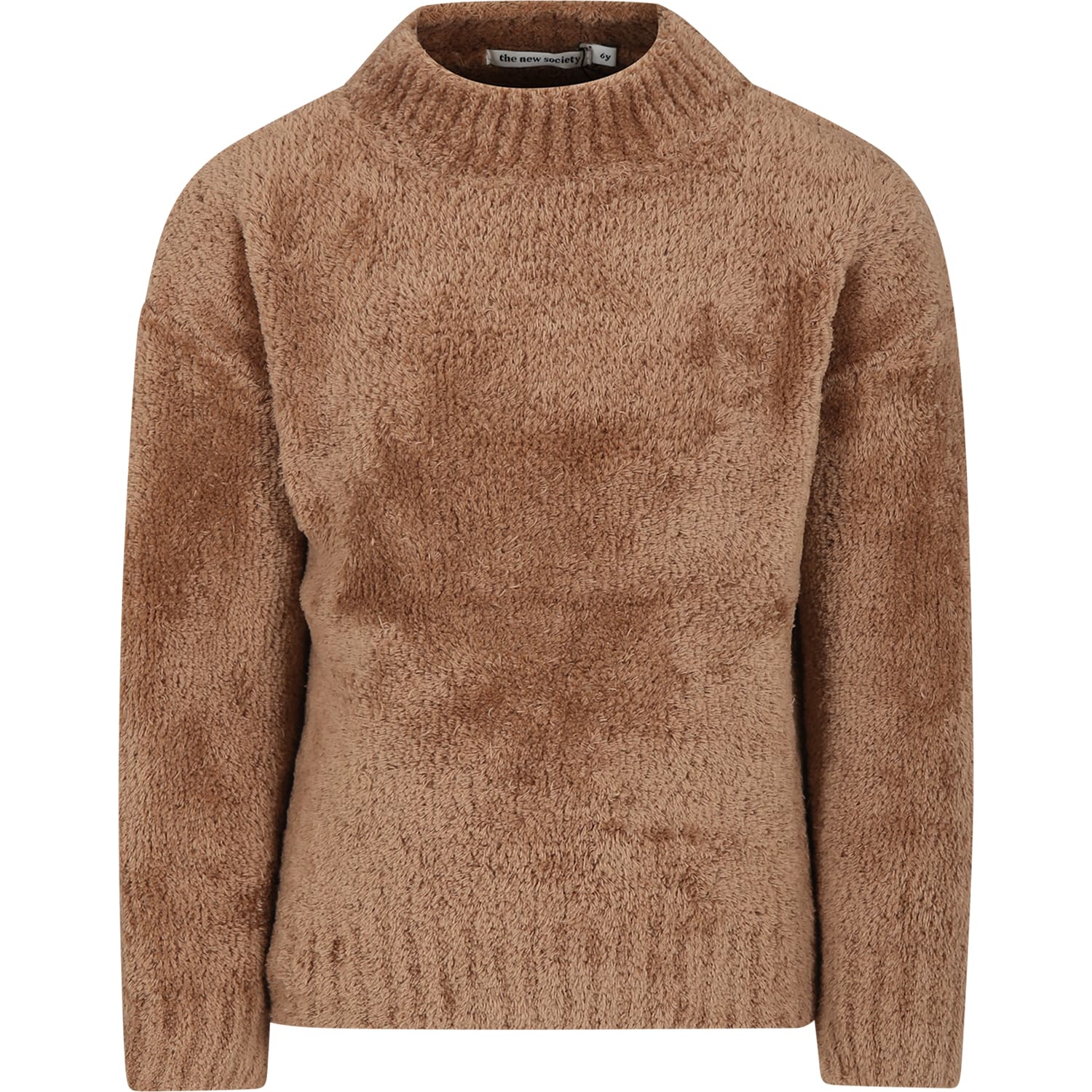The New Society Brown Sweatshirt For Kids