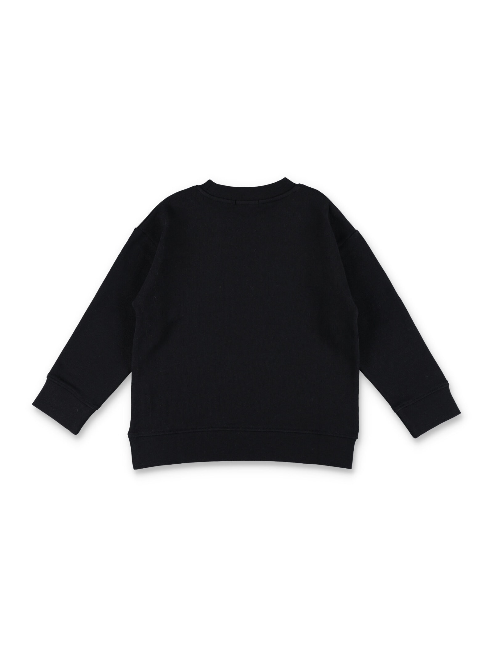 Shop Stella Mccartney Logo Fleece In Black