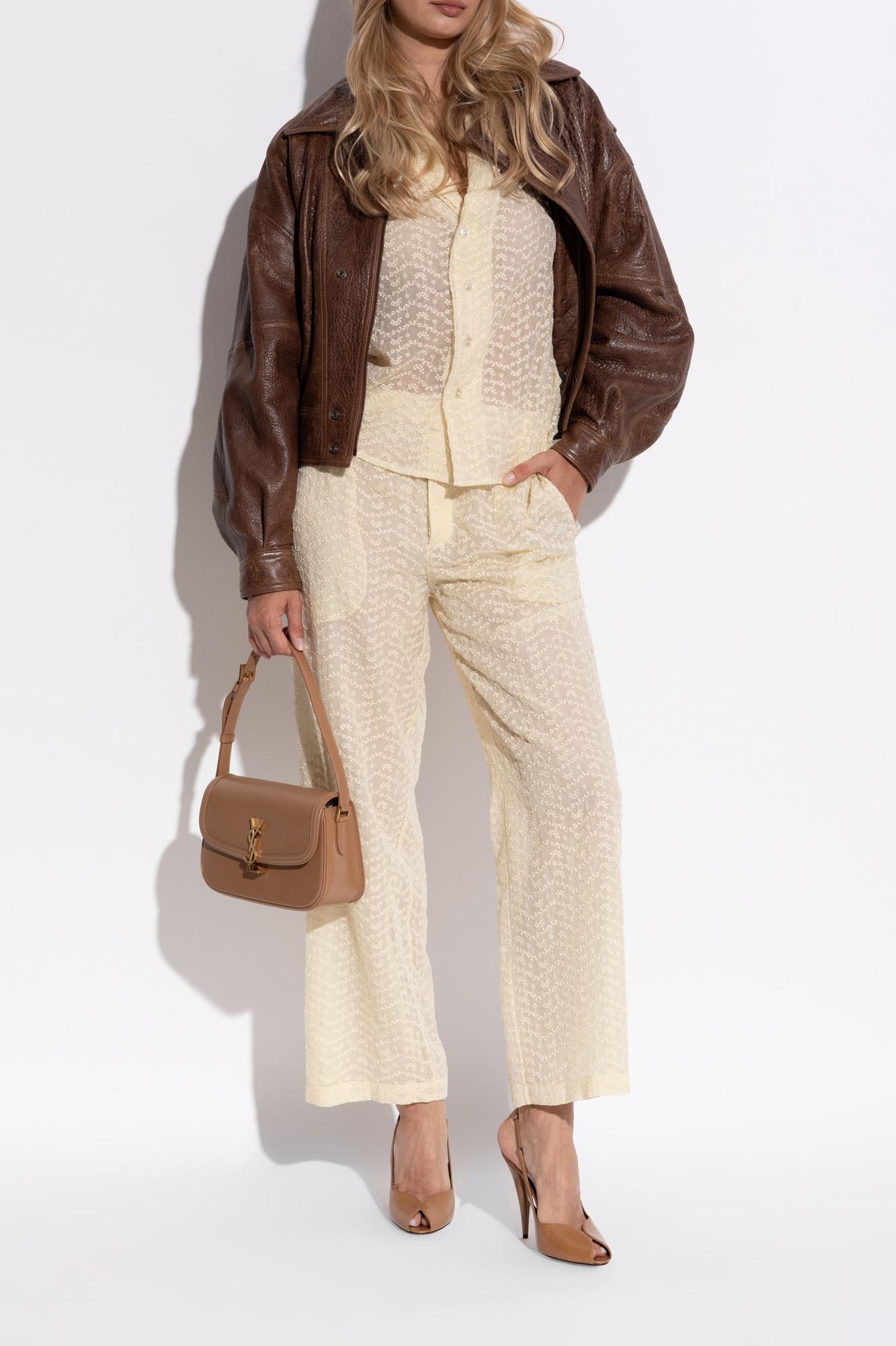 Saint Laurent Heeled Shoes Page In Brown