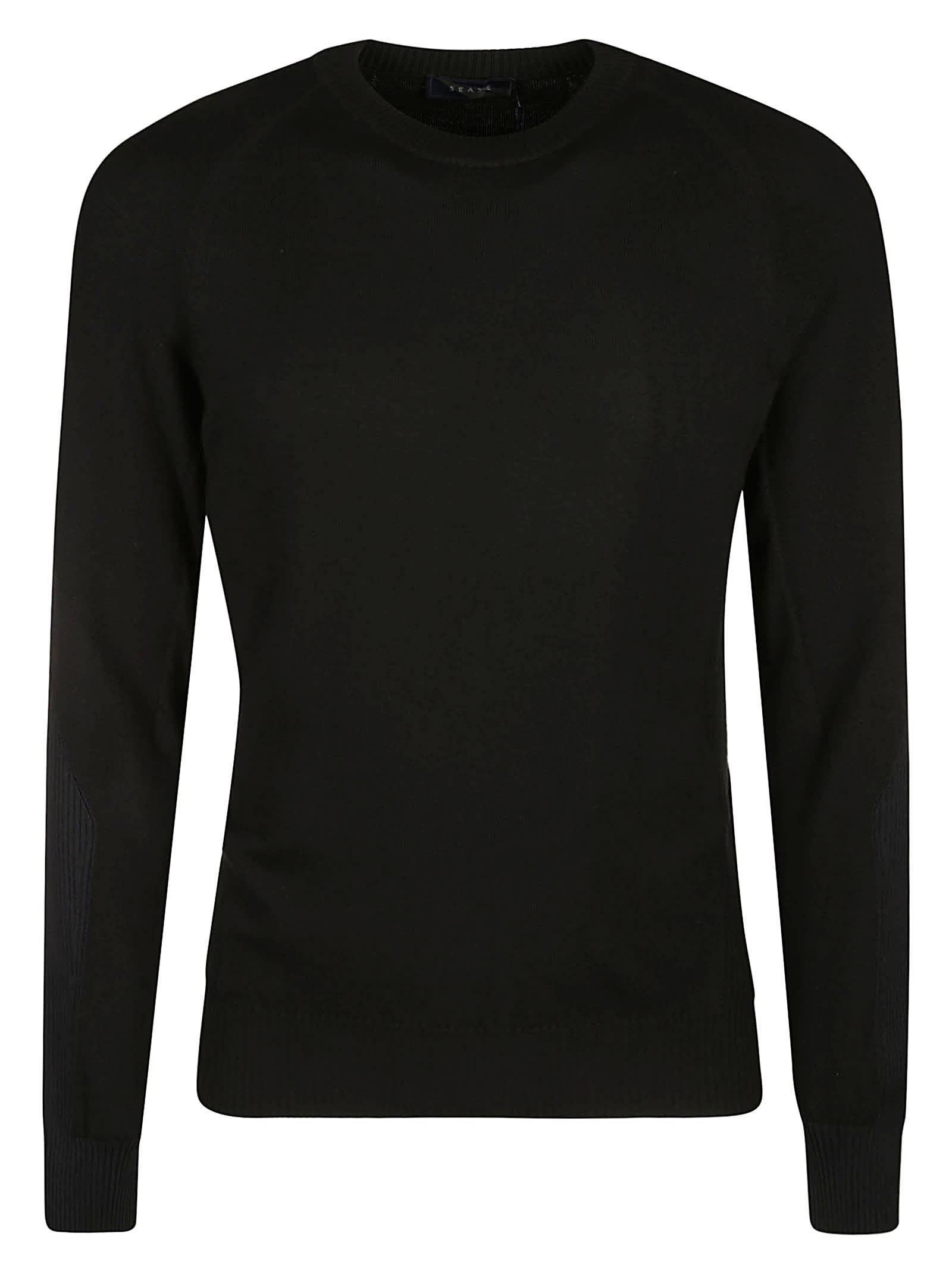 Shop Sease Whole Round Neck In Black
