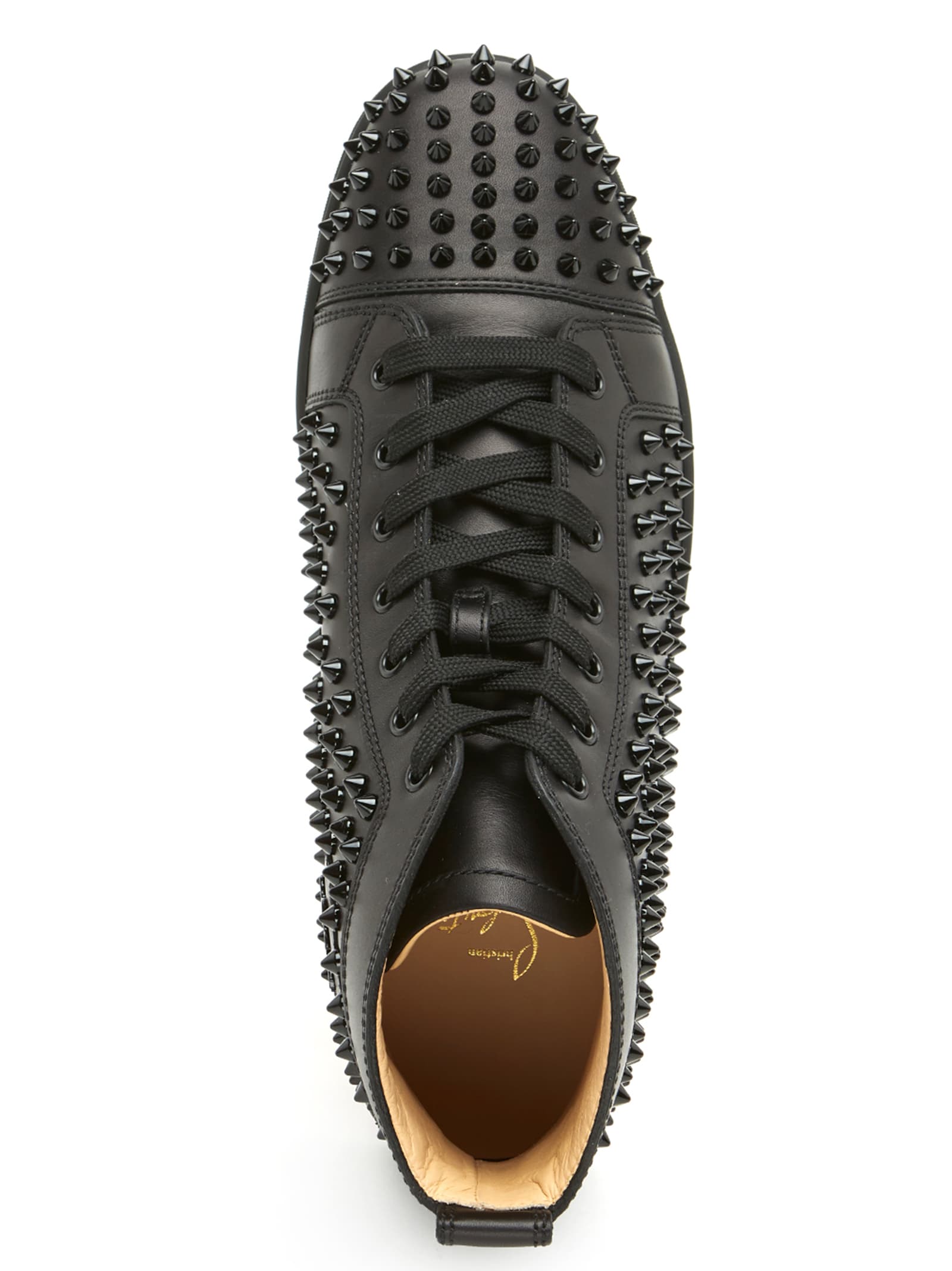 Shop Christian Louboutin Louis Sneakers In Black