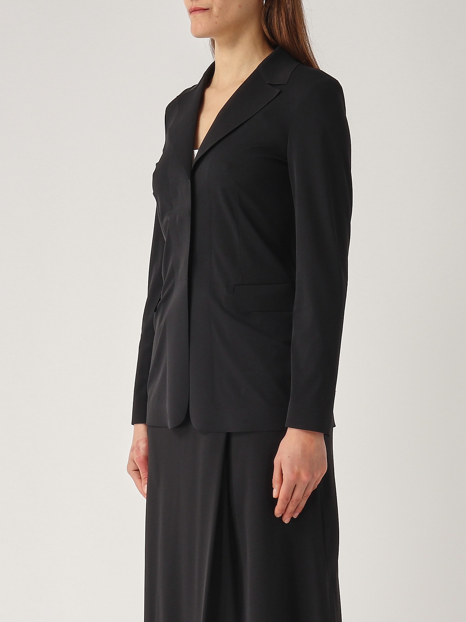 Max Mara Gelada Blazer In Nero