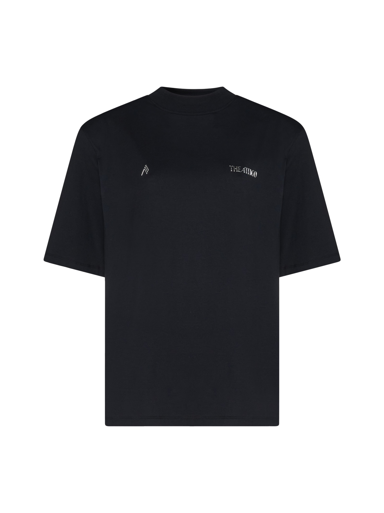 Shop Attico T-shirt In Black
