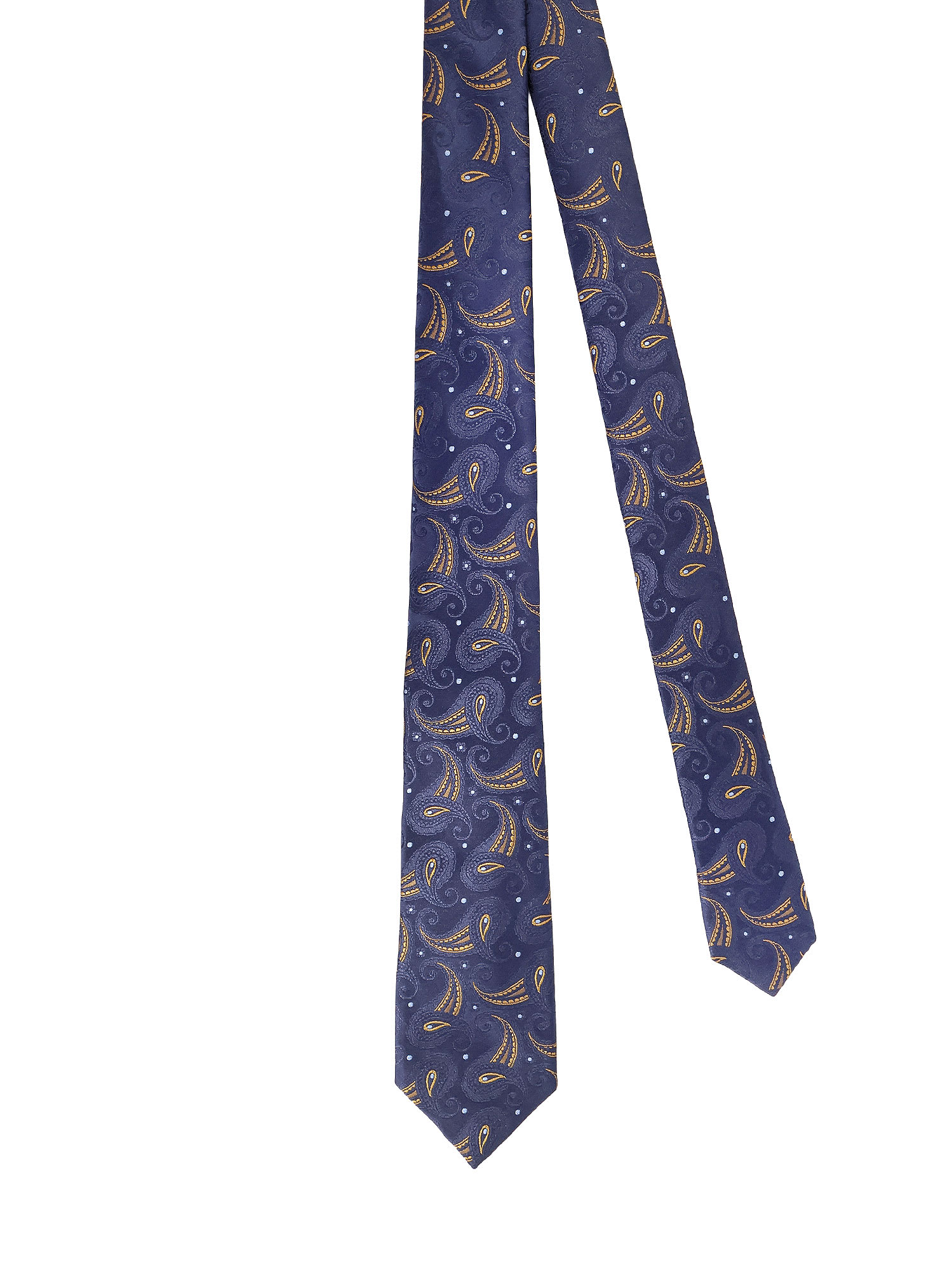 Kiton Silk Tie In Blue