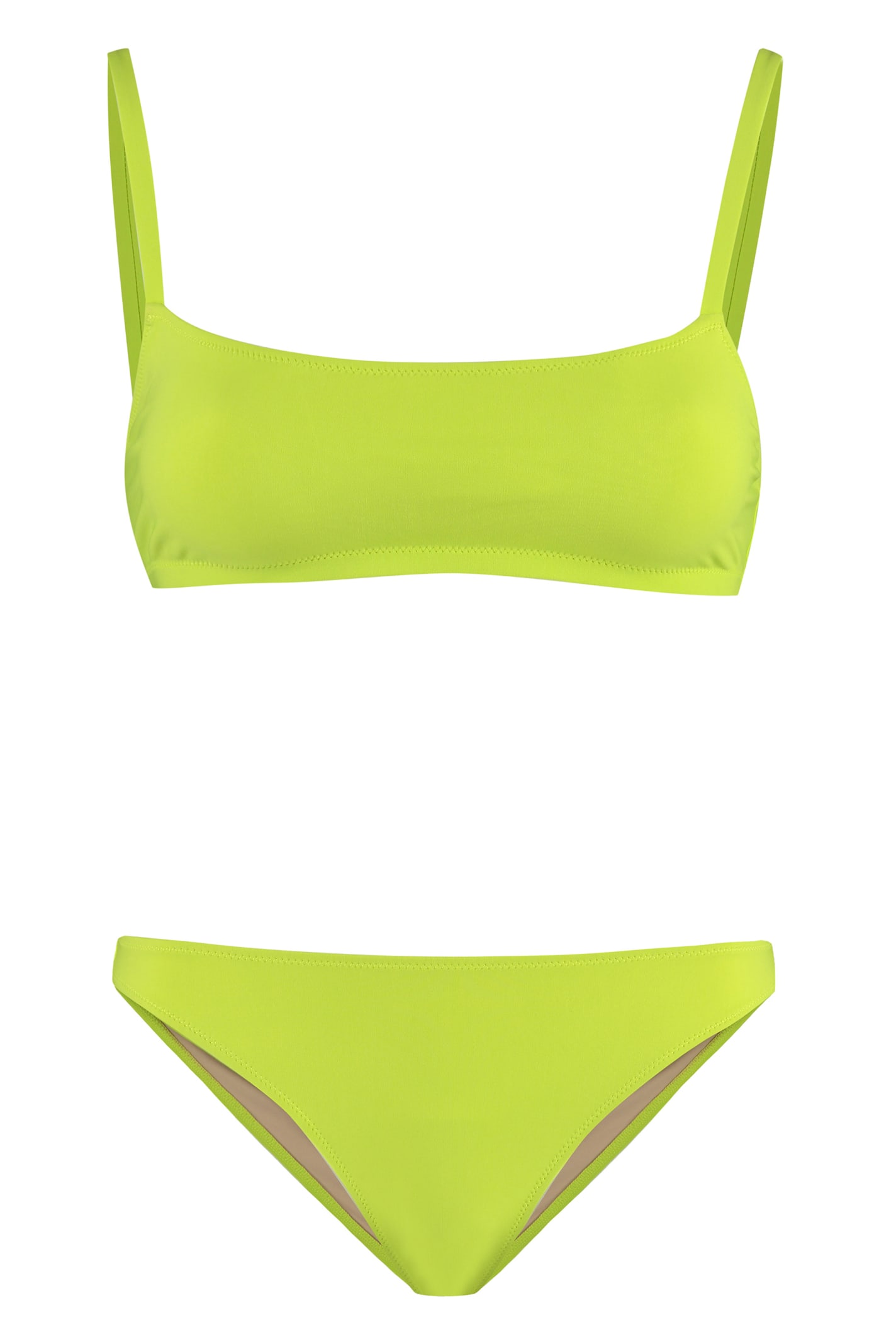 Shop Lido Undici Sport Bra Bikini In Green