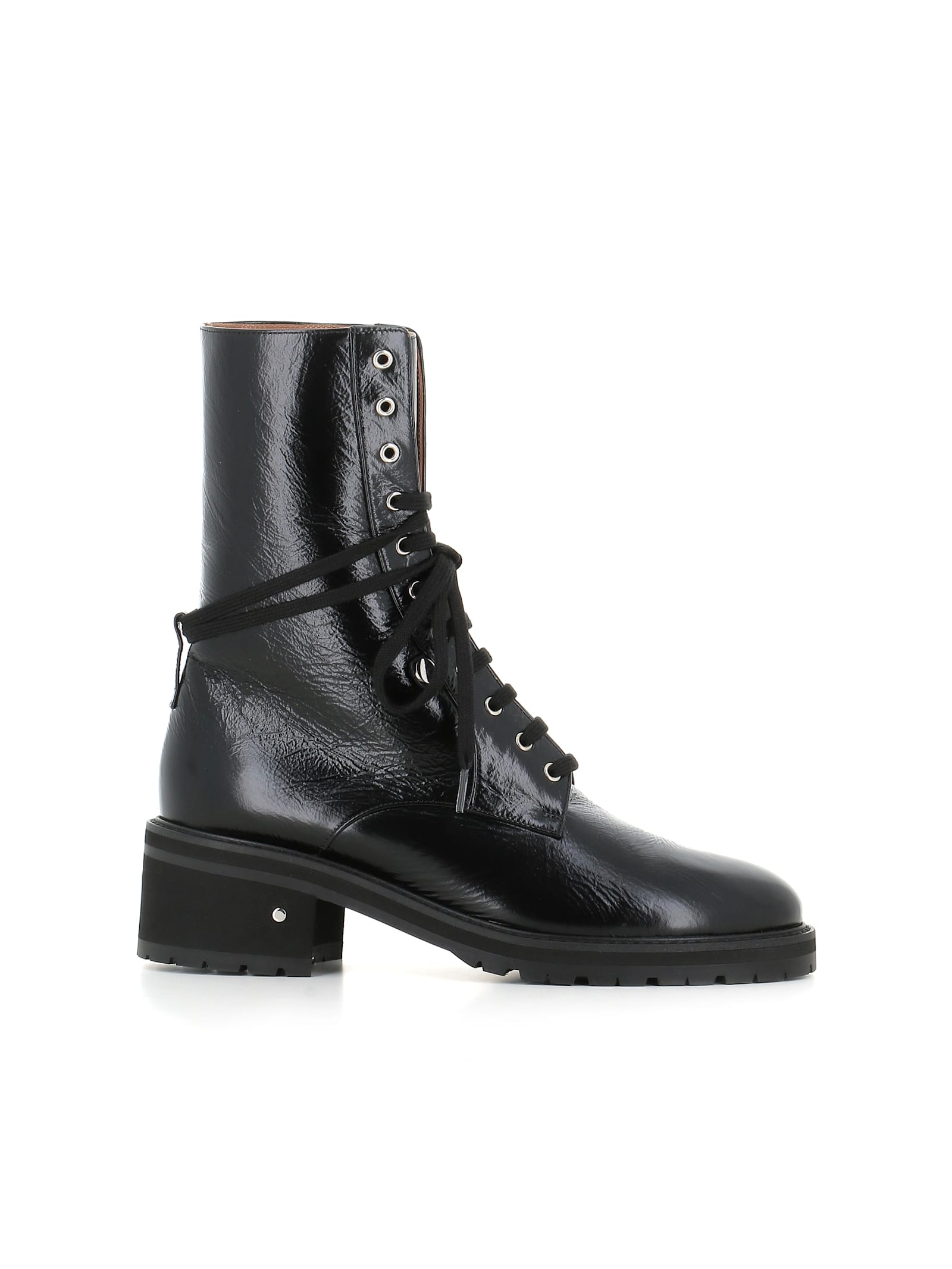 Shop Laurence Dacade Lace-up Boot Kaleb In Black