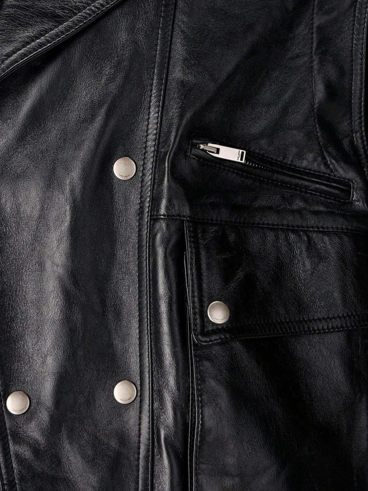 Saint Laurent Biker Leather Jacket