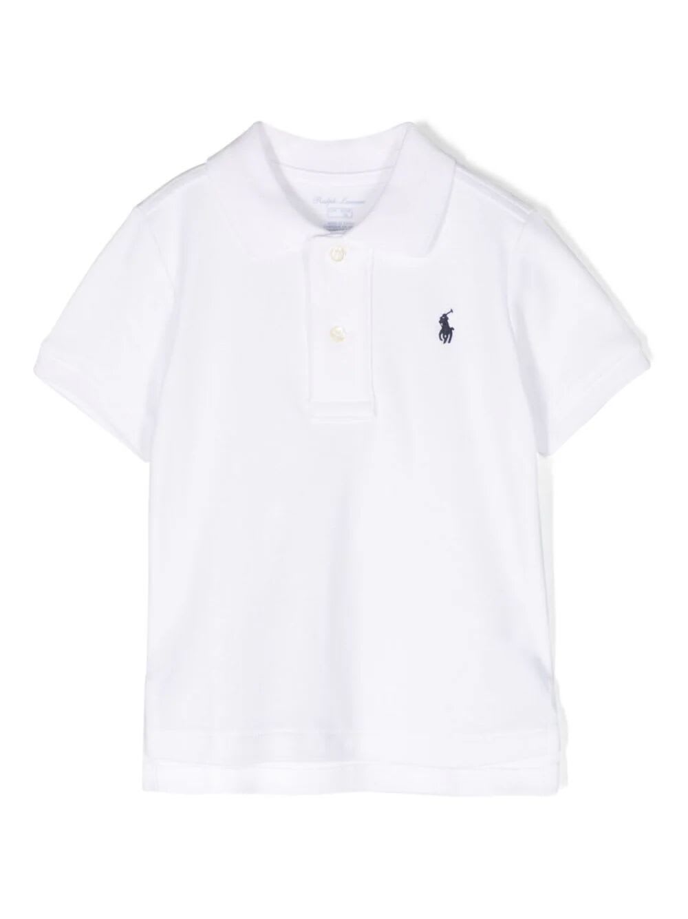 Shop Polo Ralph Lauren Boy Polo Tops Knit In White