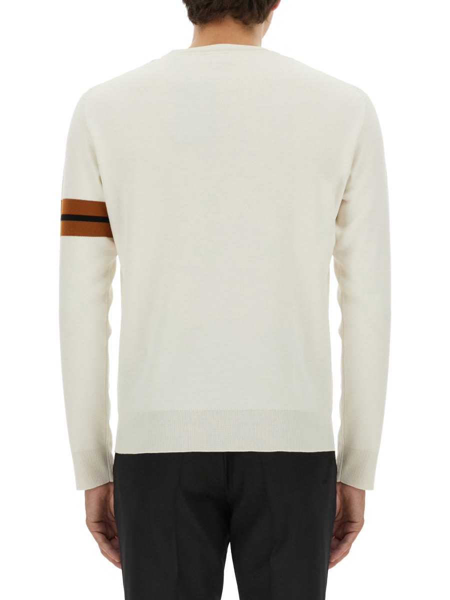 Shop Zegna Wool Jersey. In White