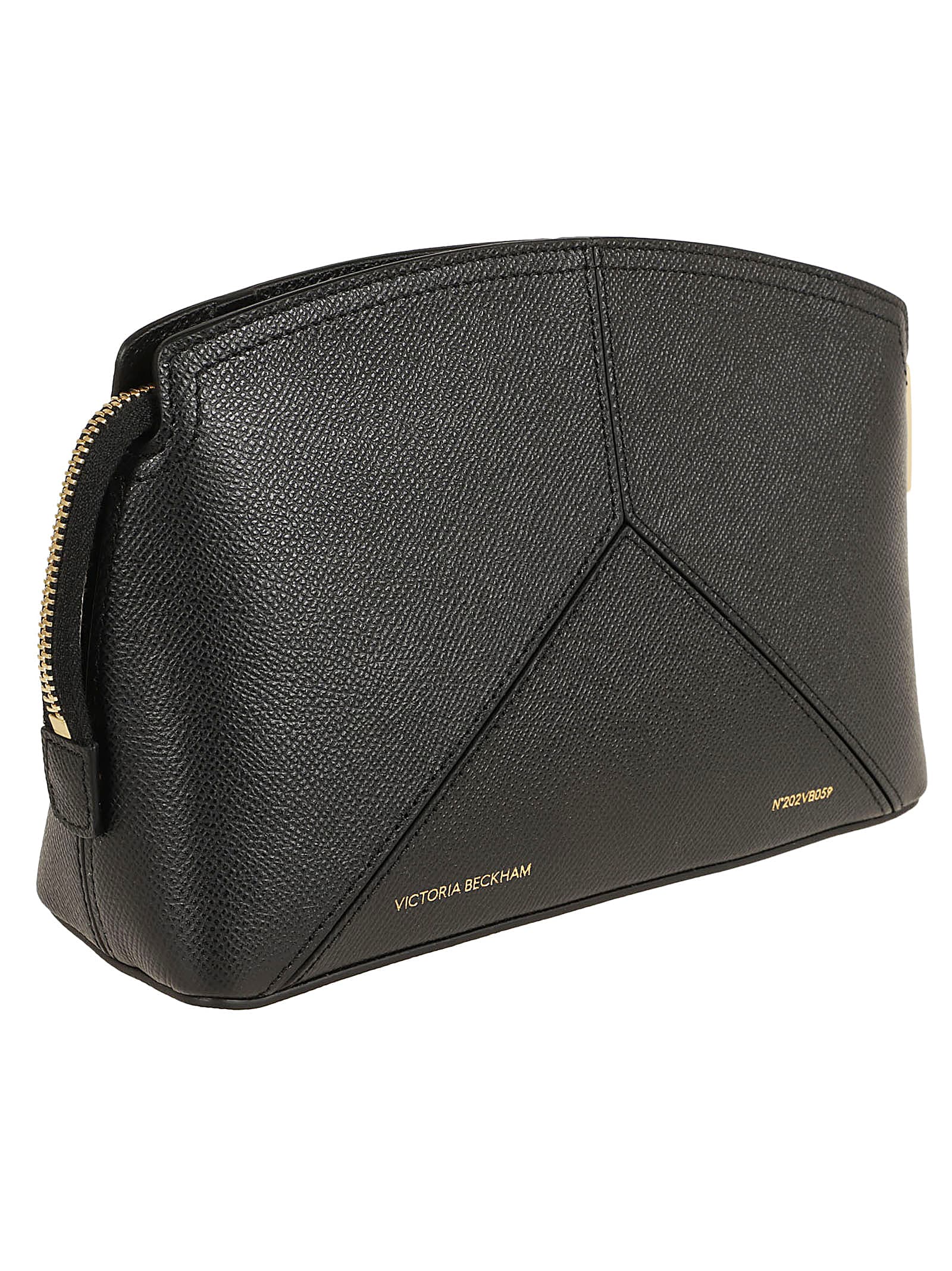 Shop Victoria Beckham The Victoria Crossbody In Black