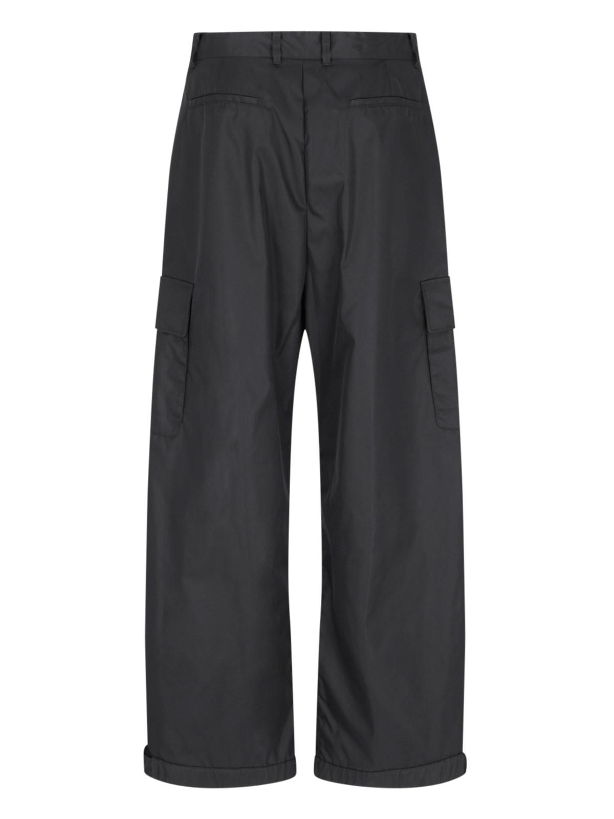 Shop Off-white Wide Pants In Black