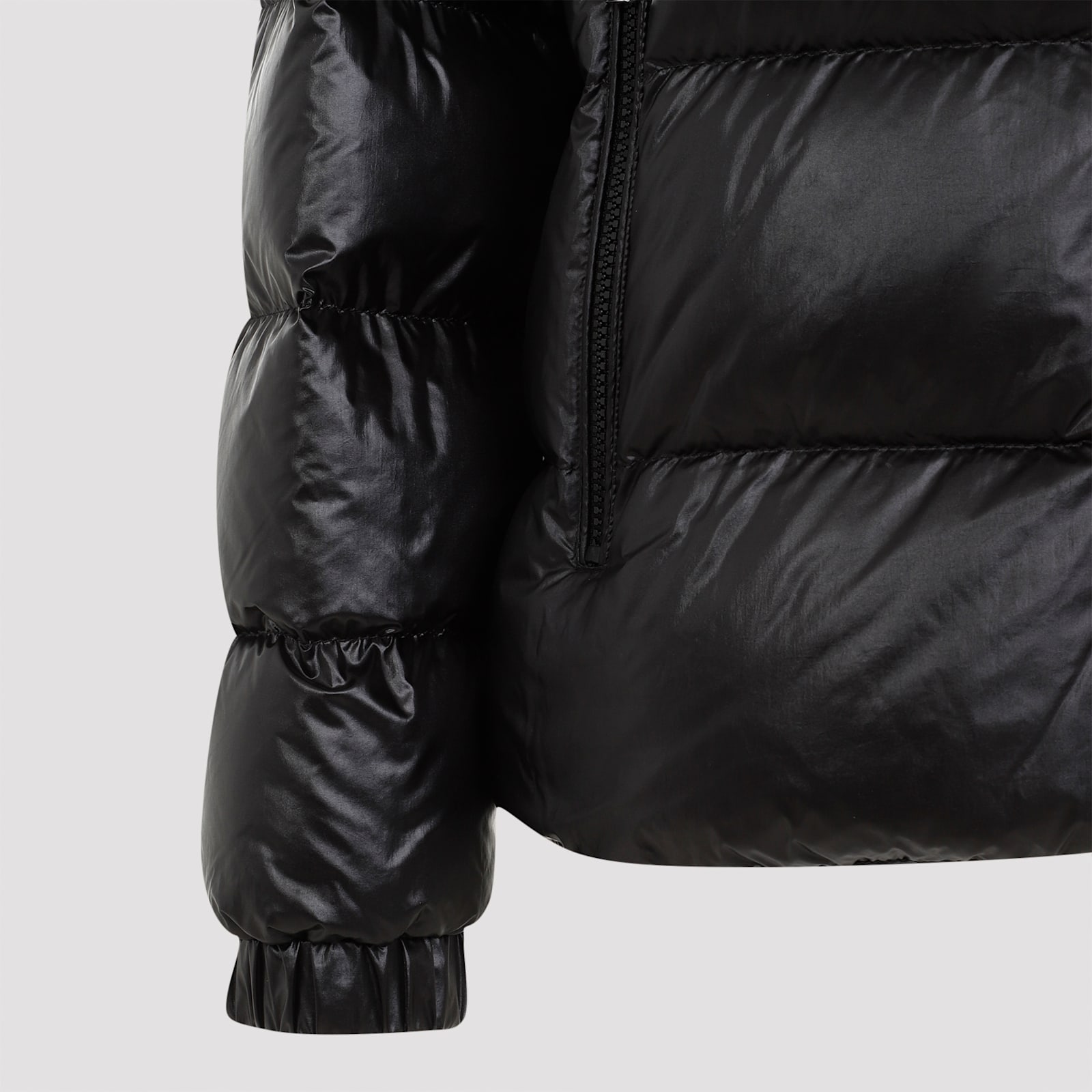 Shop Moncler Biron Jacket In Black