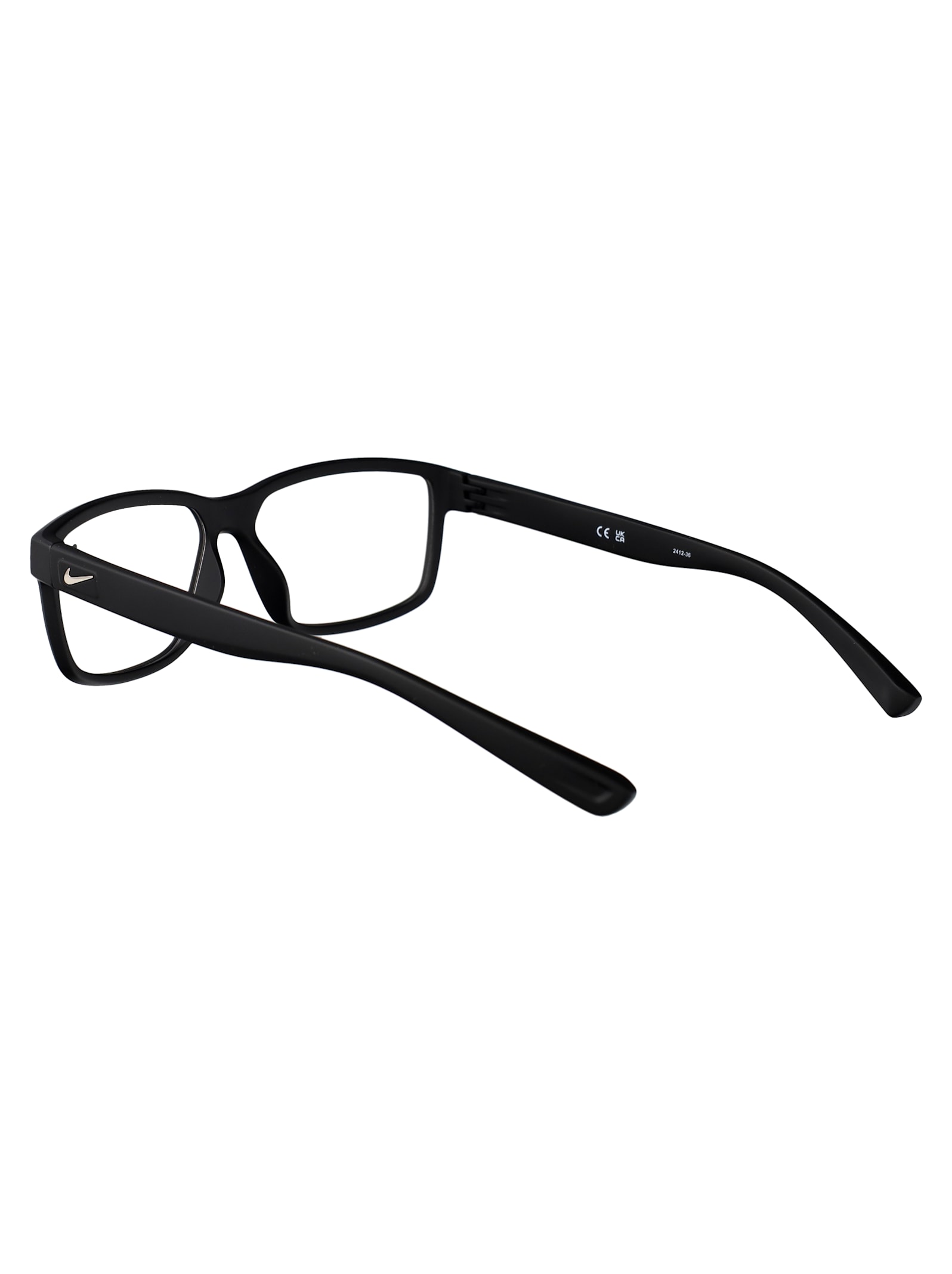 Nike Matte Black Acetate Glasses In Black