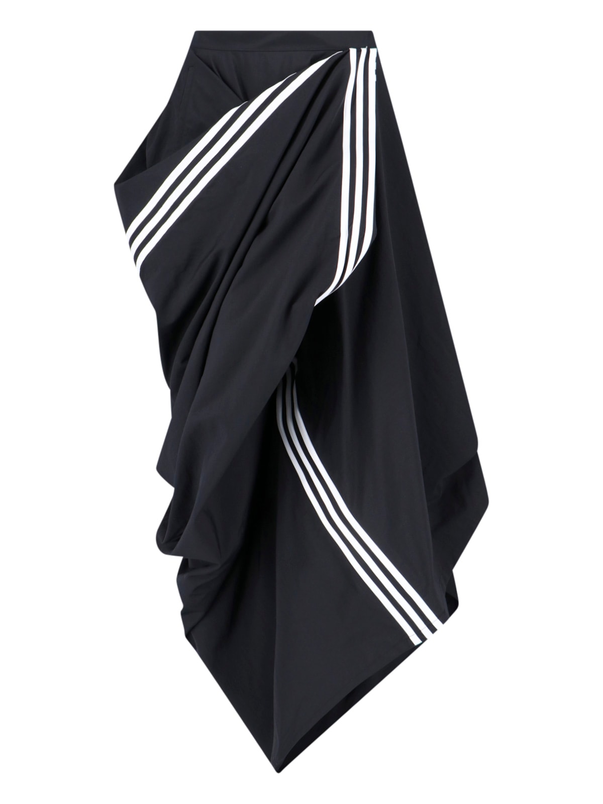 Asymmetrical Skirt 3-stripes