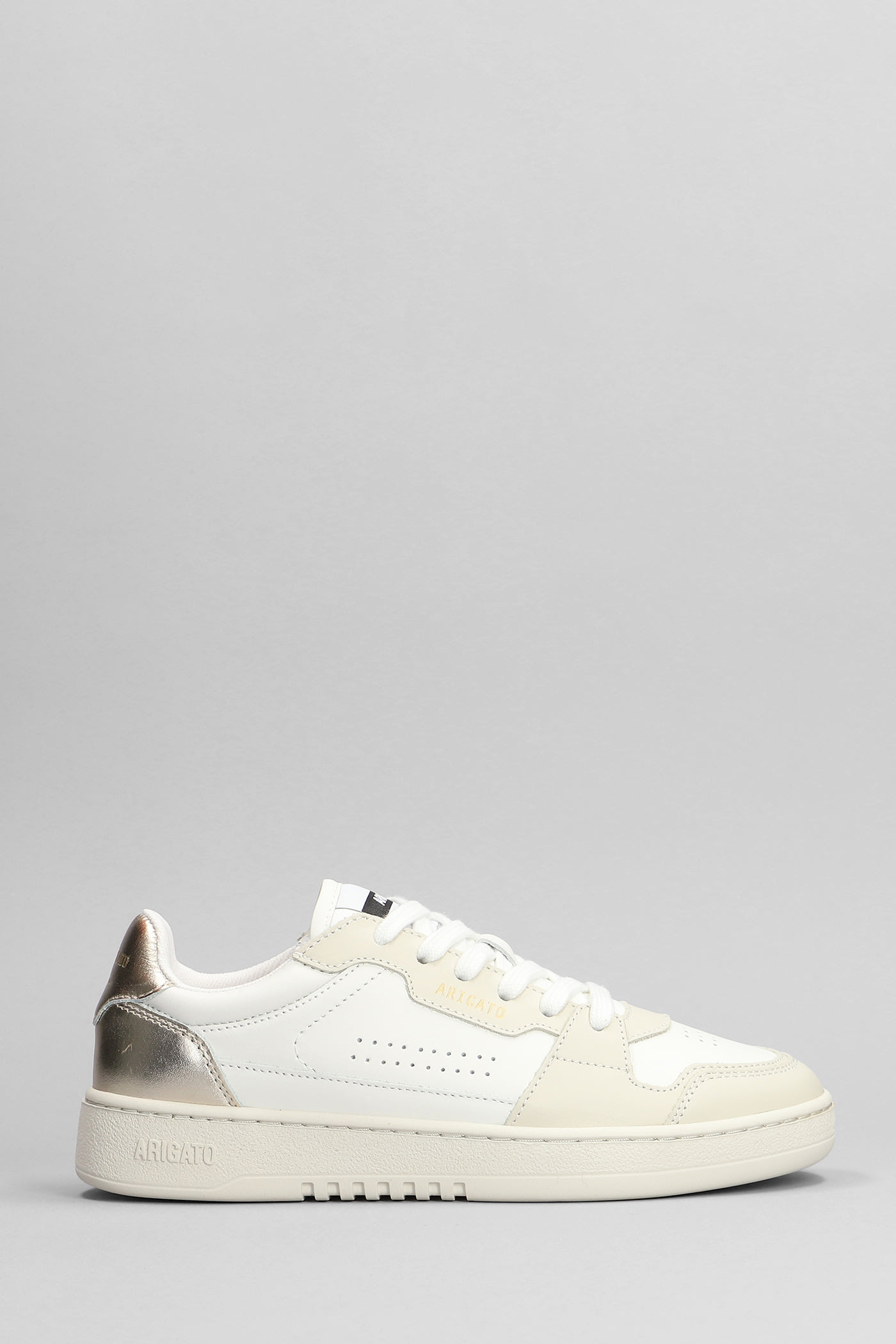 Dice Lo Sneaker Sneakers In White Suede And Leather