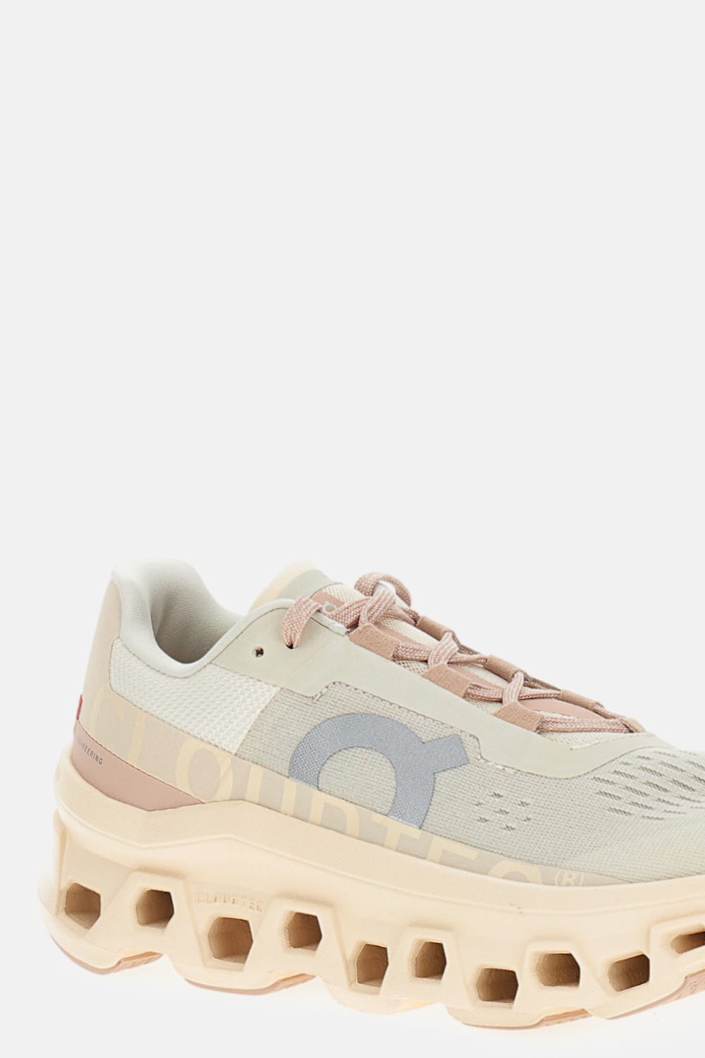On Cloudmster 61.97785 Sneaker Womens Us 8.5 Mo Fawn Running Shoes Dwa570 In Neutral