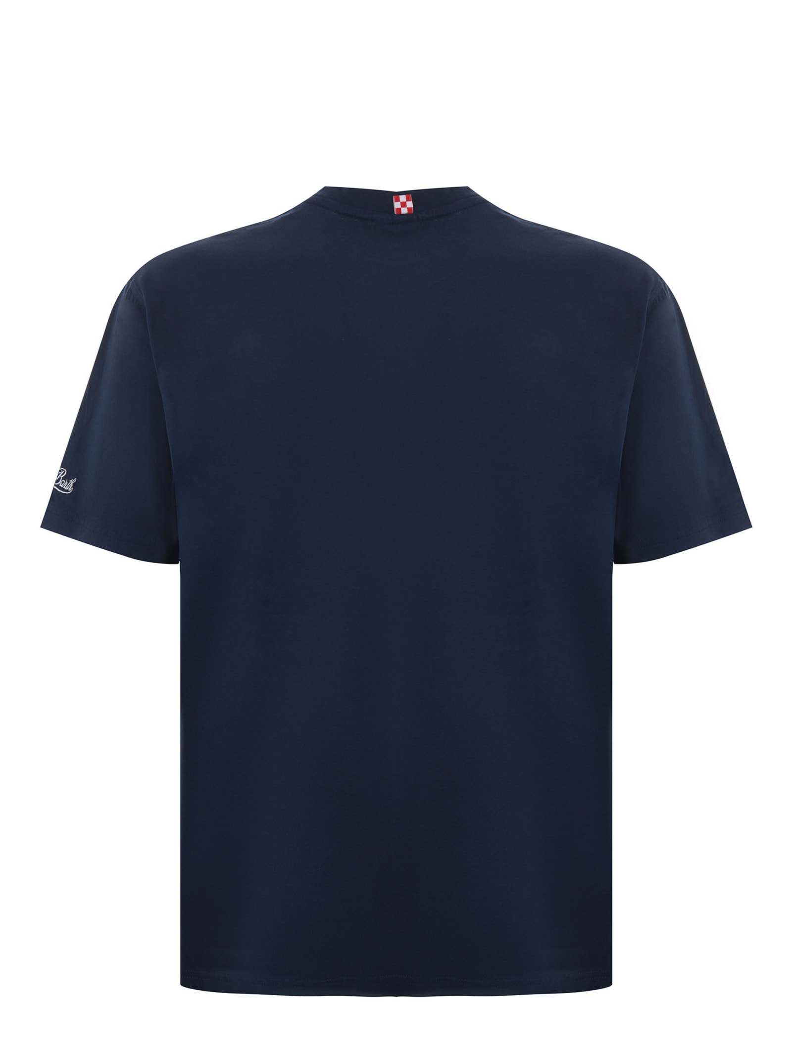 Shop Mc2 Saint Barth T-shirt In Blue