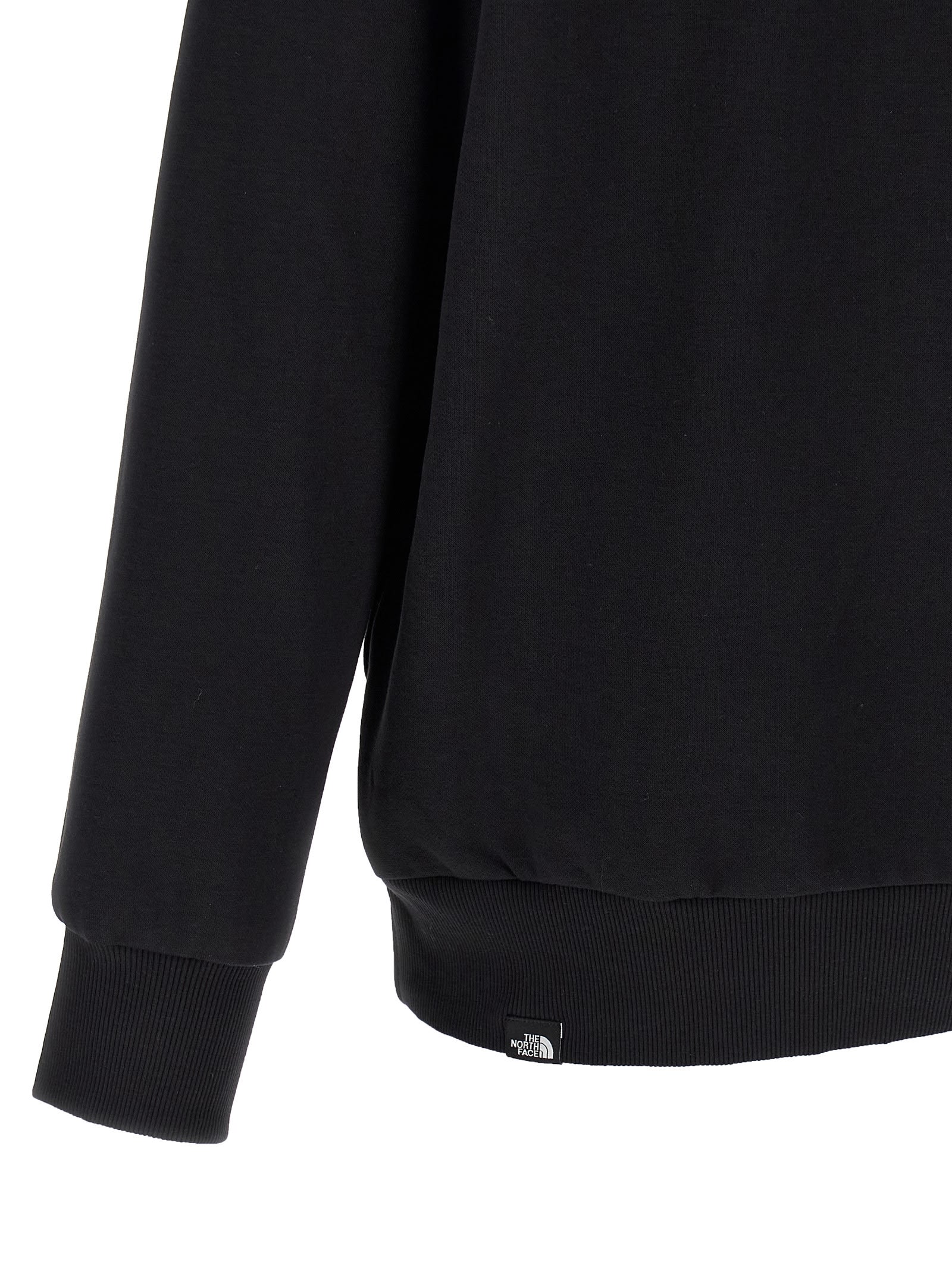 The North Face Hoodie With Adjustable Drawstring And Kangaroo Pocket In Black
