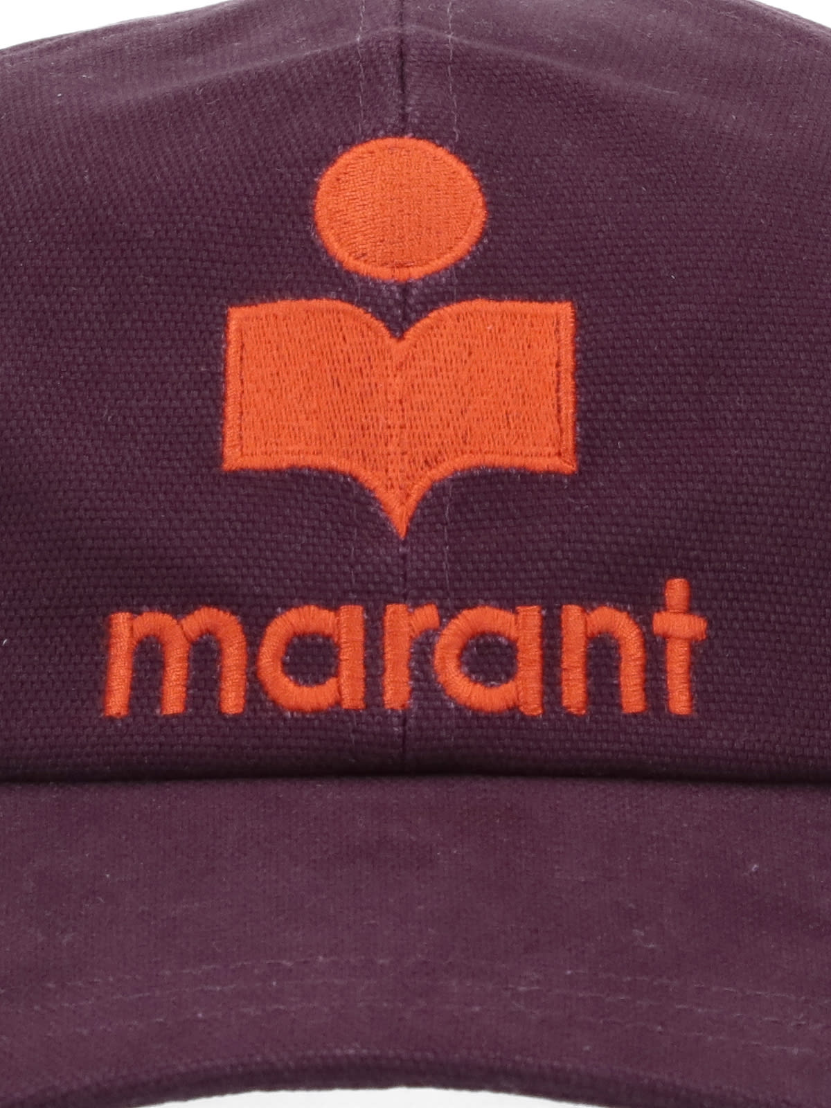 Shop Isabel Marant Tyron Baseball Cap In Purple