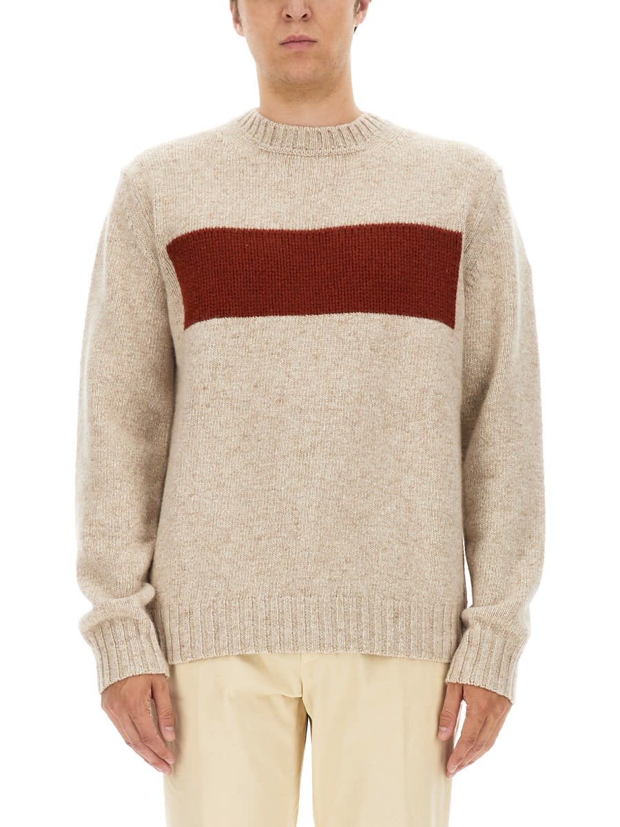 Shop Zegna Cashmere Sweater In White