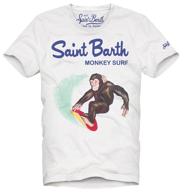 MC2 Saint Barth Boys T-shirt Saint Barth Monkey Surf