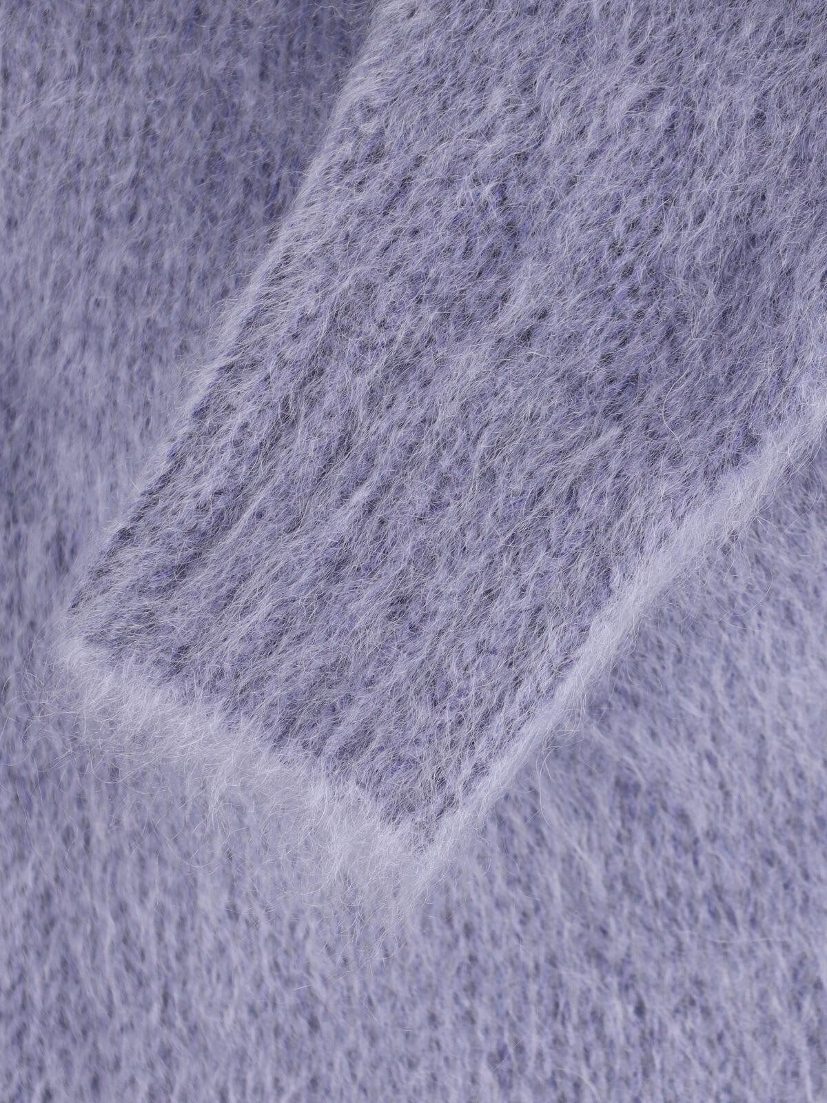 Gucci Cardigan In Brushed Mohair Wool In Purple