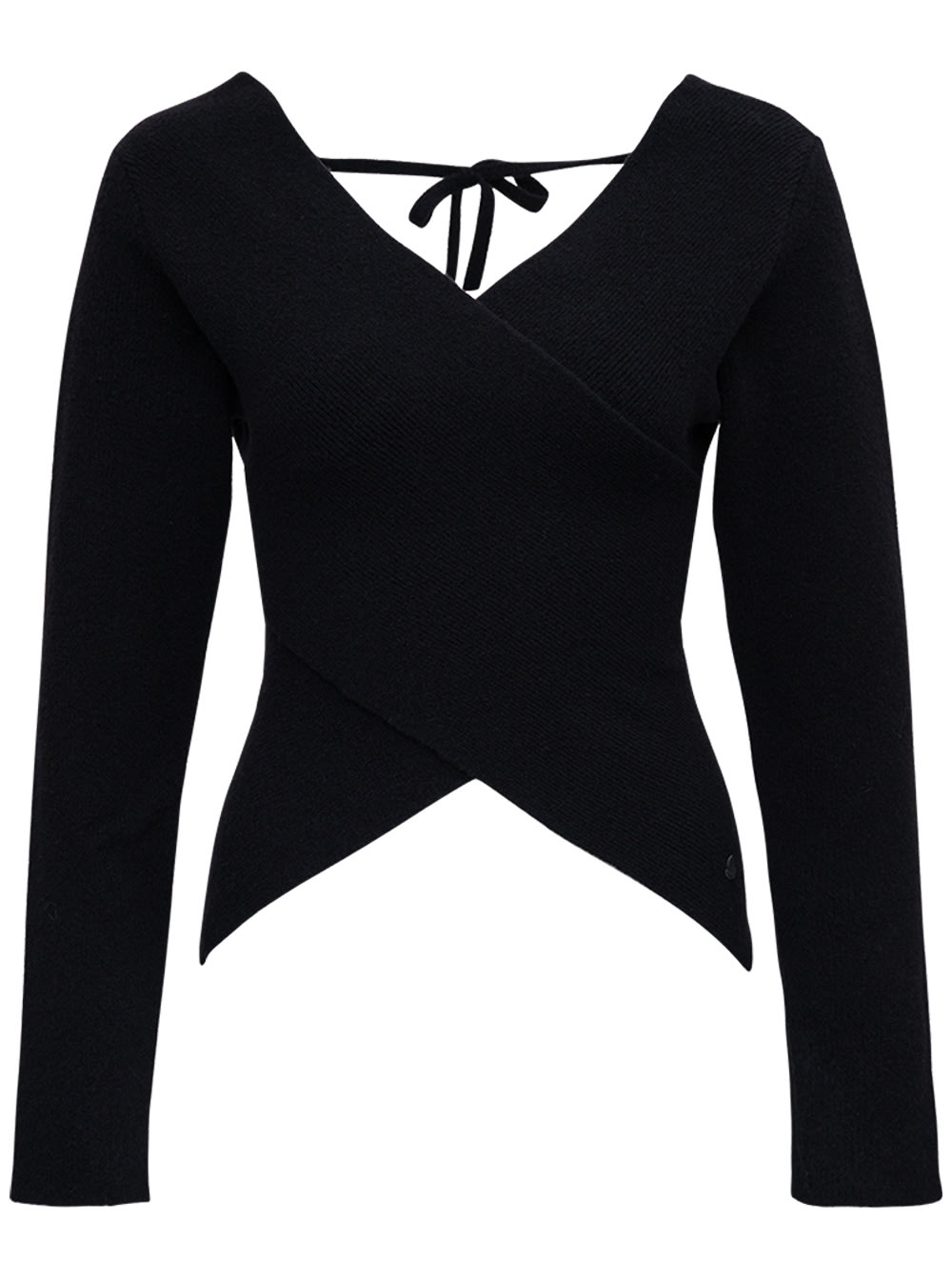 Moncler Genius Black Wrap Sweater By 1952