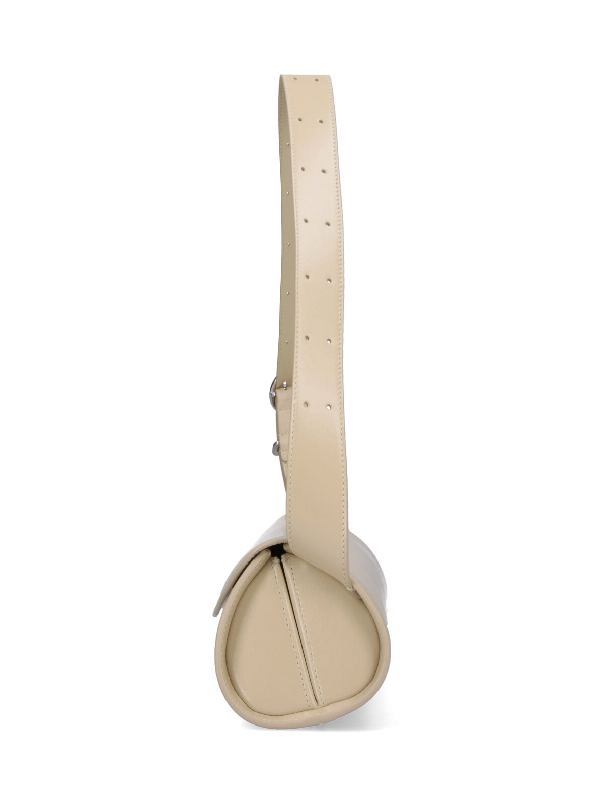 Jil Sander Small Shoulder Bag Cannolo In White