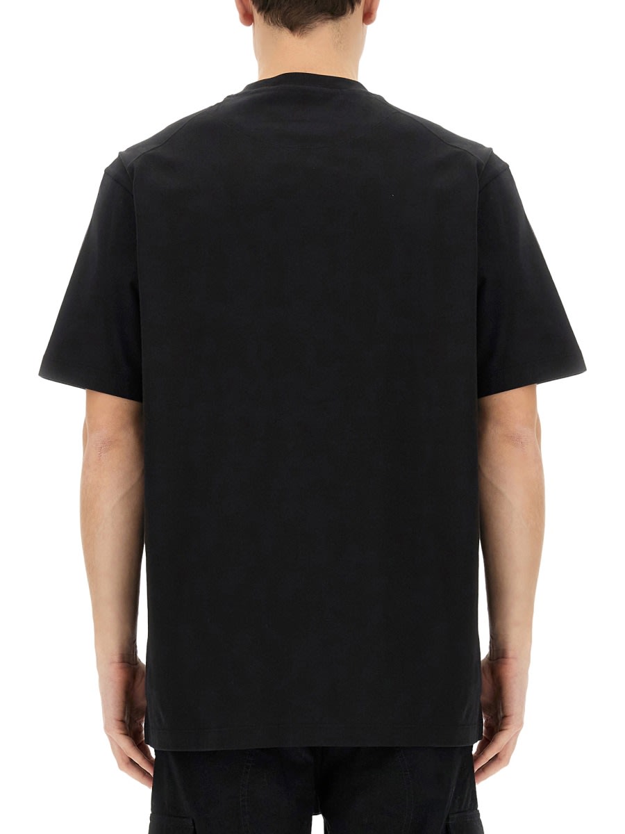 Shop Y-3 T-shirt With Logo In Black