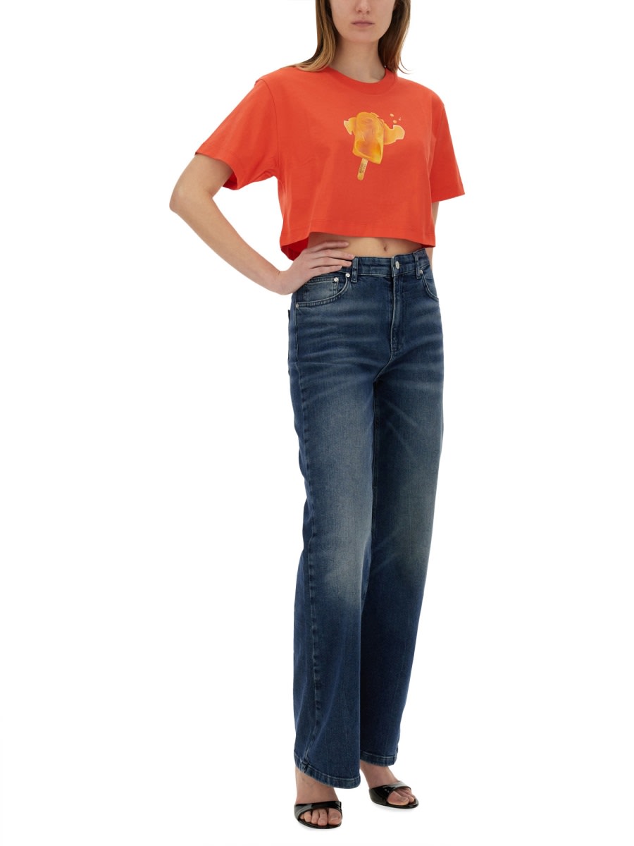 Moschino Jeans In Denim In Denim