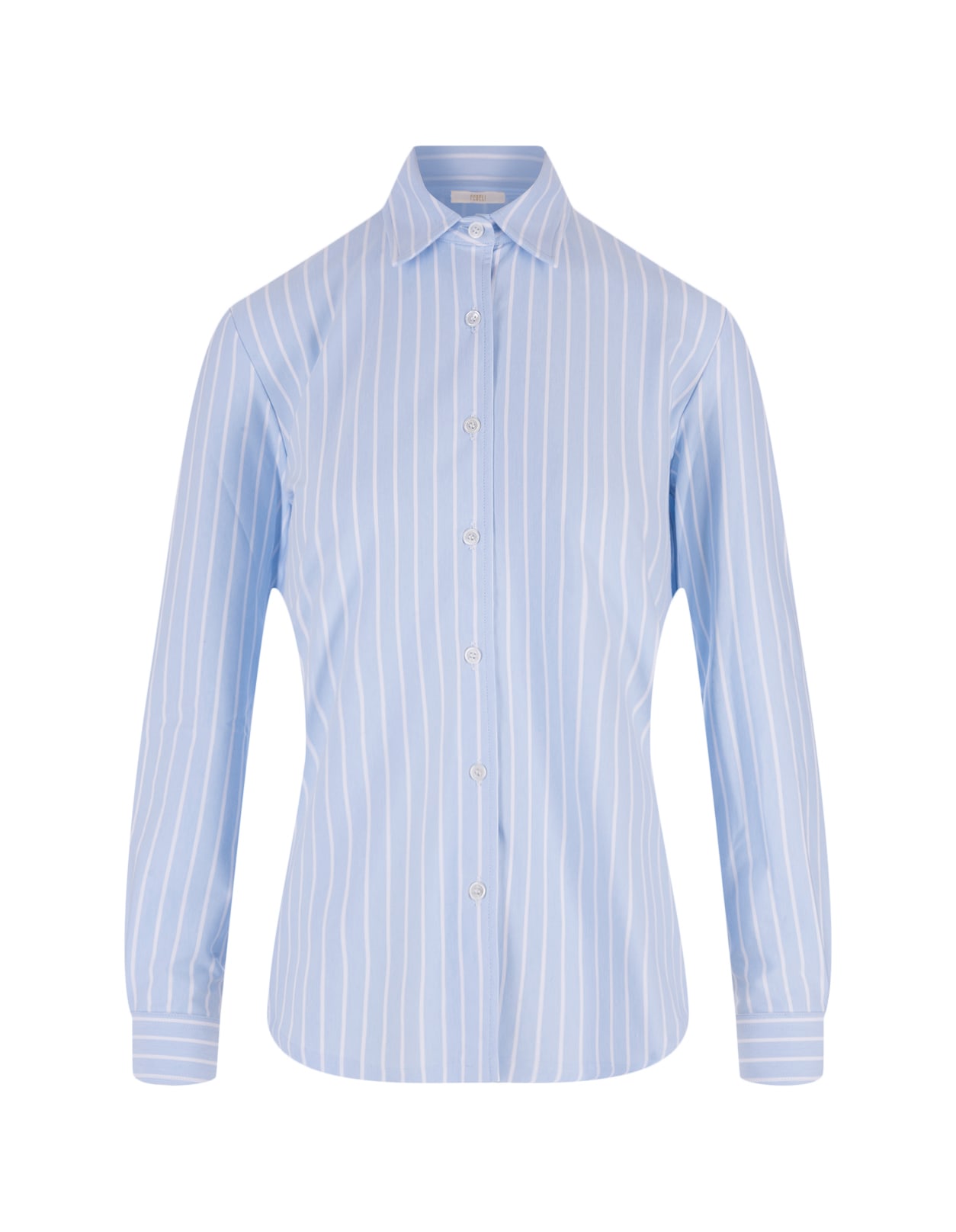 Fedeli White Striped Pepe Ml. Tecno Jersey Shirt