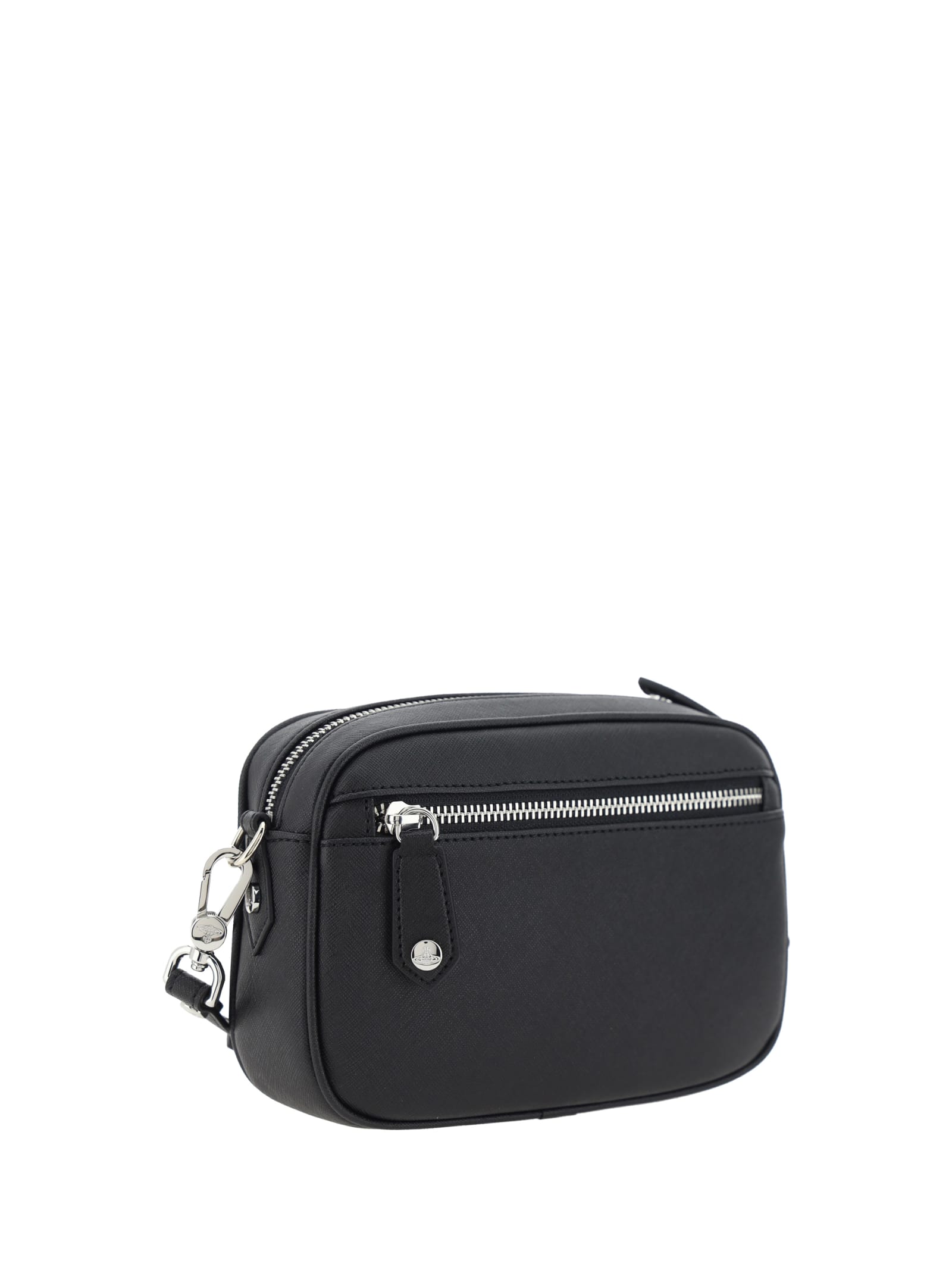 Shop Vivienne Westwood Anna Camera Shoulder Bag In Nero