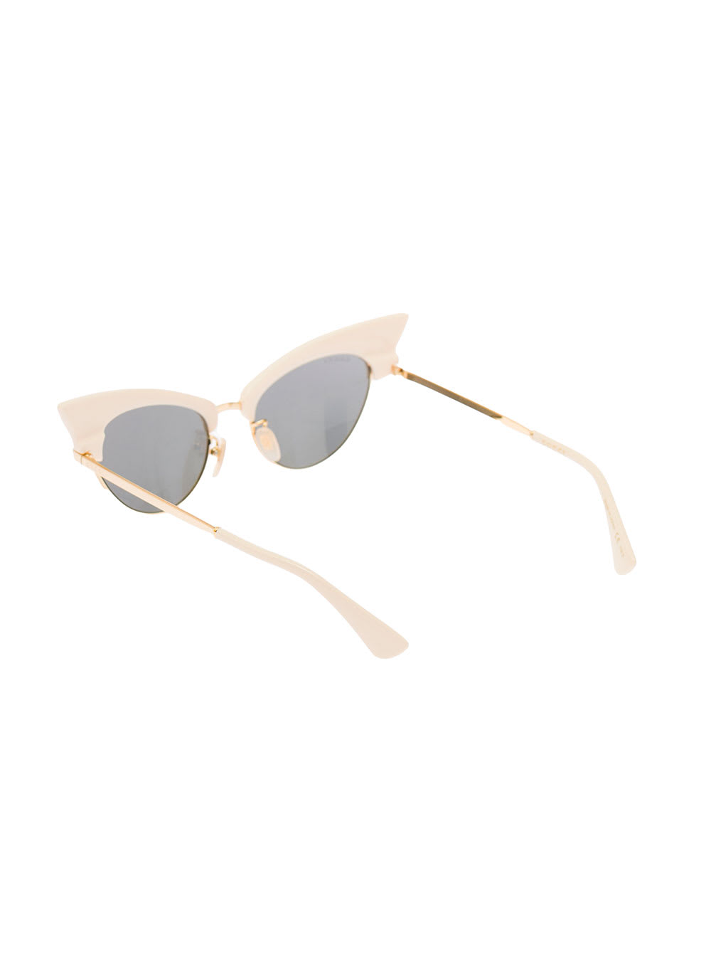 Gucci Gg1131s Woman Sungl Metallo In Metallic