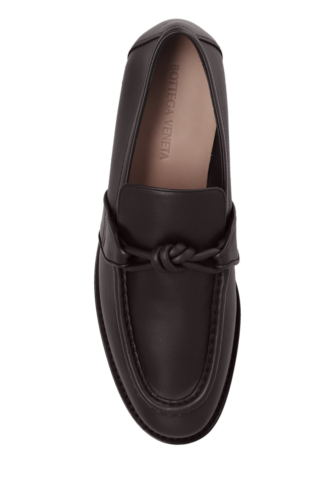 Shop Bottega Veneta Astaire Slip-on Loafers In Fondant