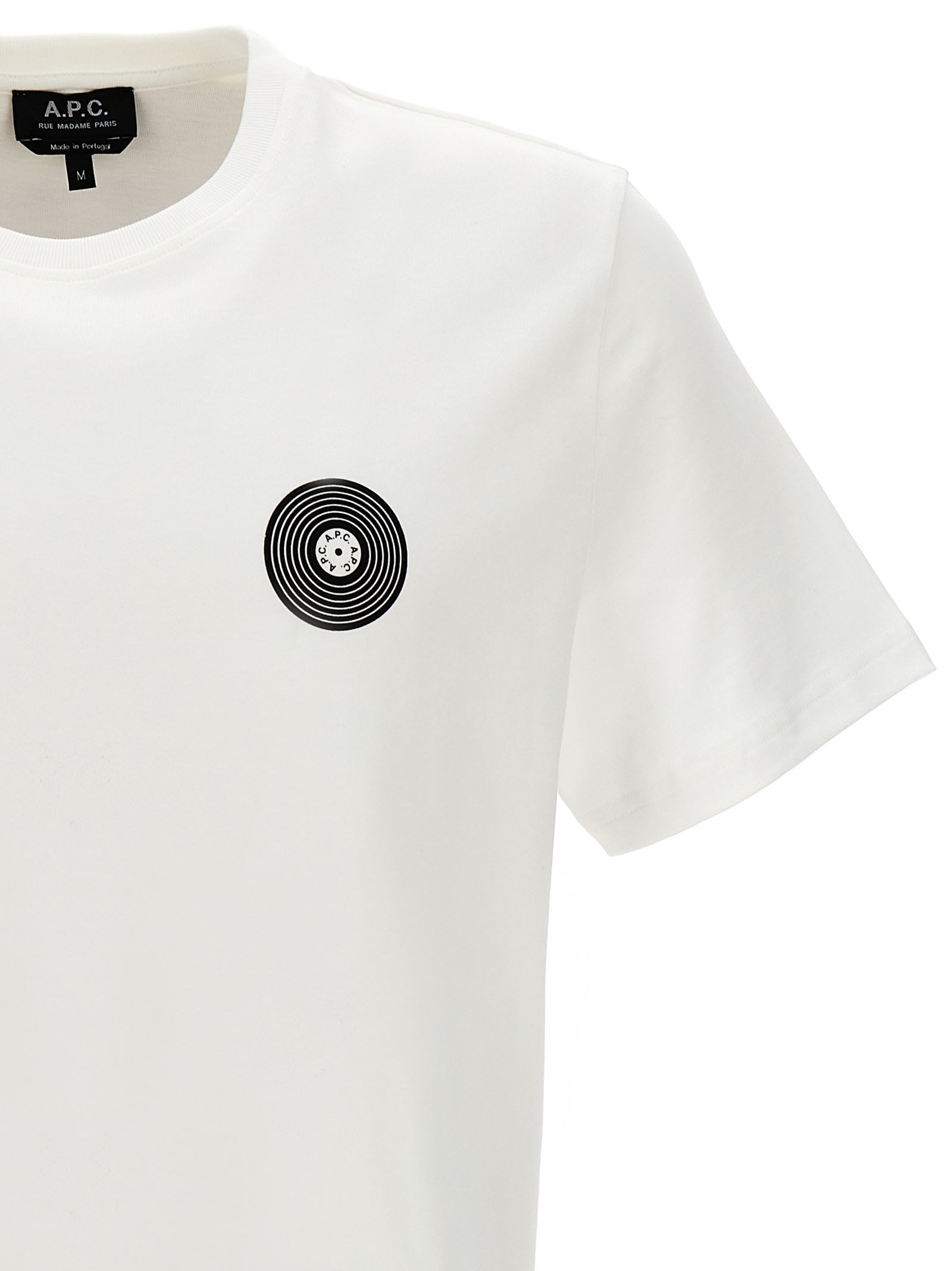 Shop Apc Madison T-shirt In White