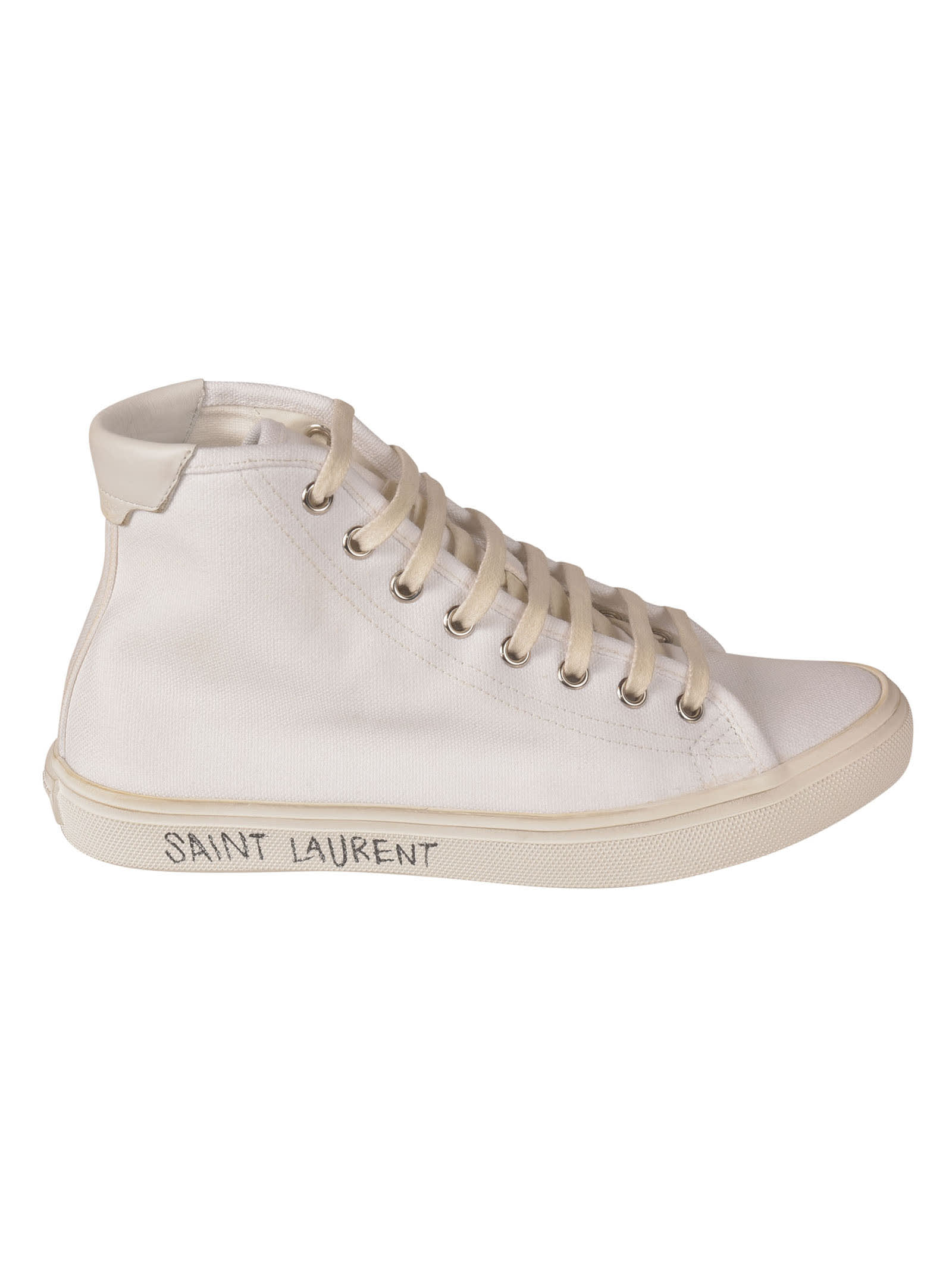 Saint Laurent Malibu Mid Sneakers