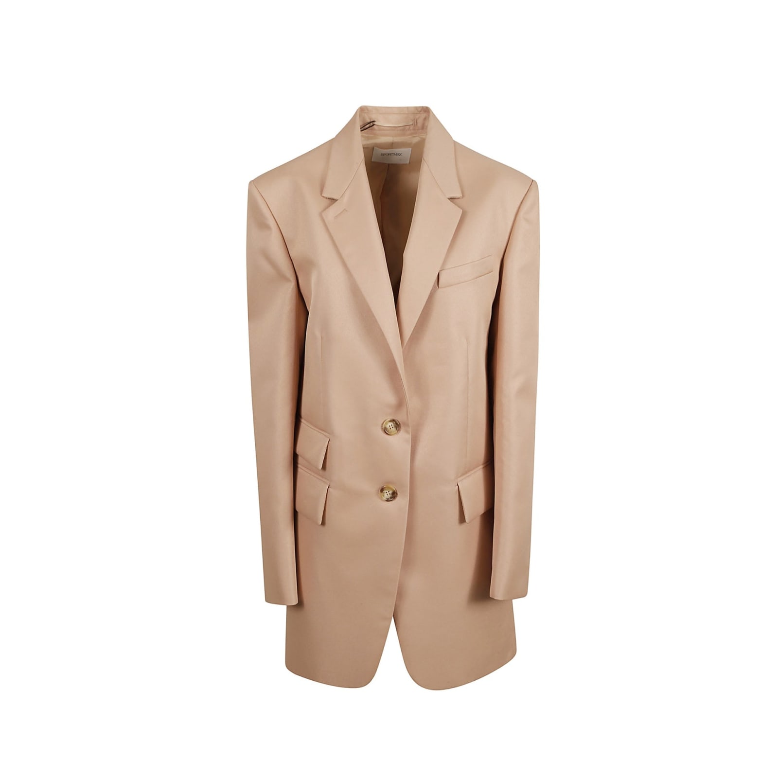 Shop Sportmax Azoto Blazer In Beige