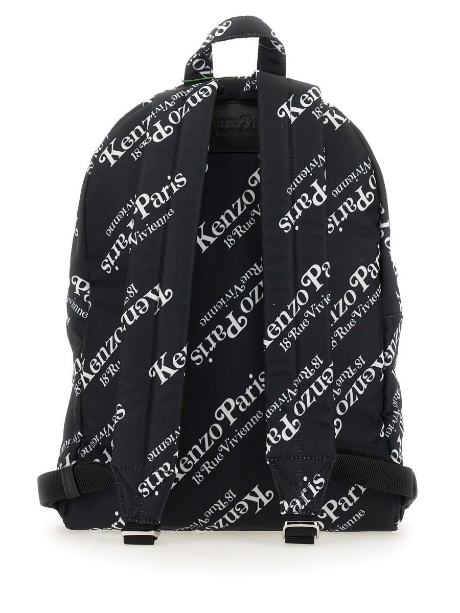 Shop Kenzo Backpack Gram In Black