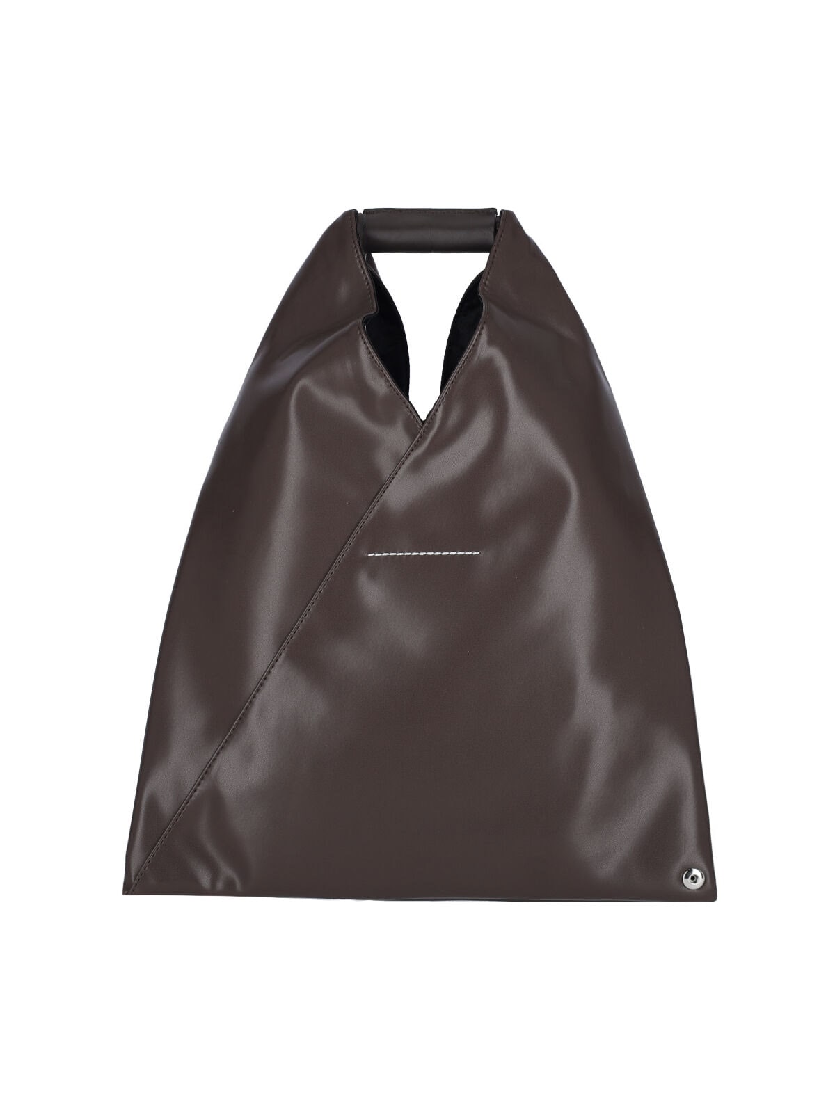 Mm6 Maison Margiela Japanese Small Tote Bag In Brown