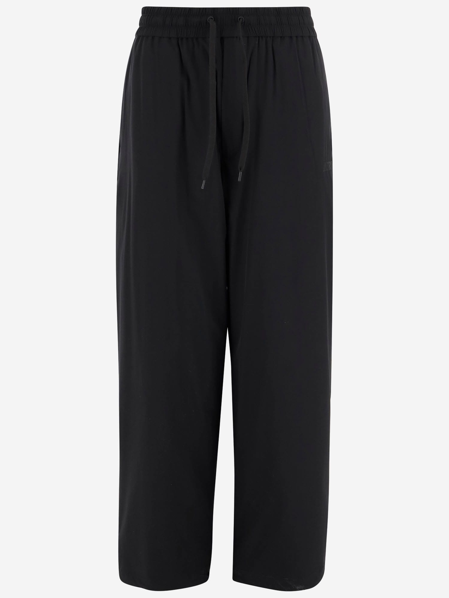 Autry Stretch Nylon Jogging Trousers In Black