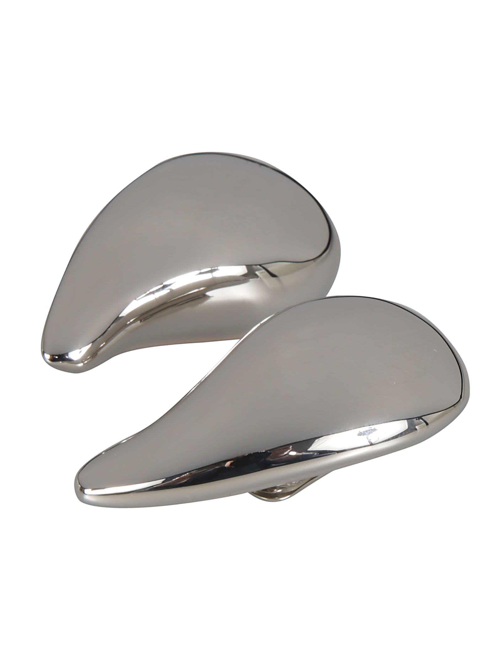 Shop Courrèges Drop Earrings In Silver
