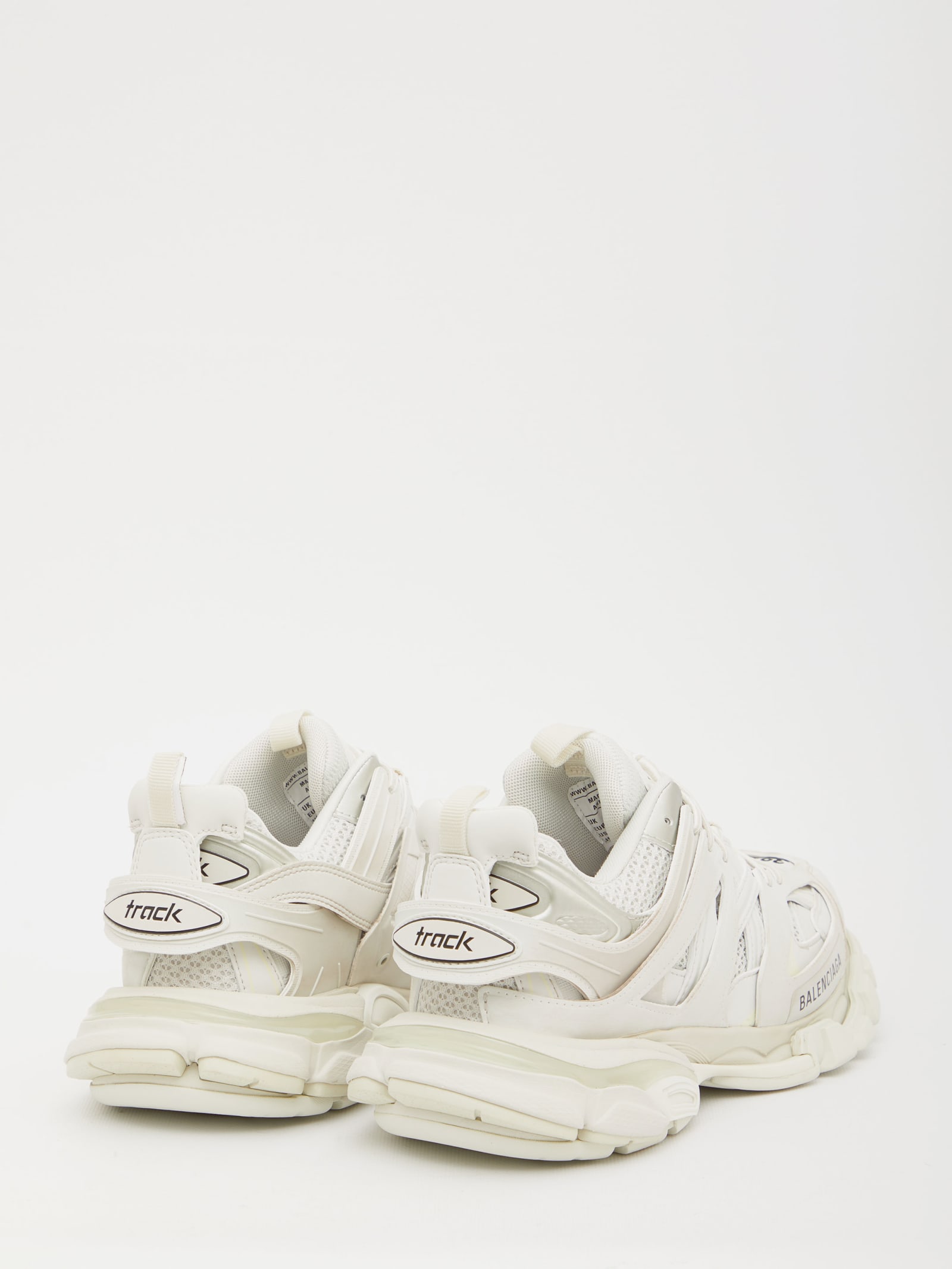 Shop Balenciaga Track Sneakers In White