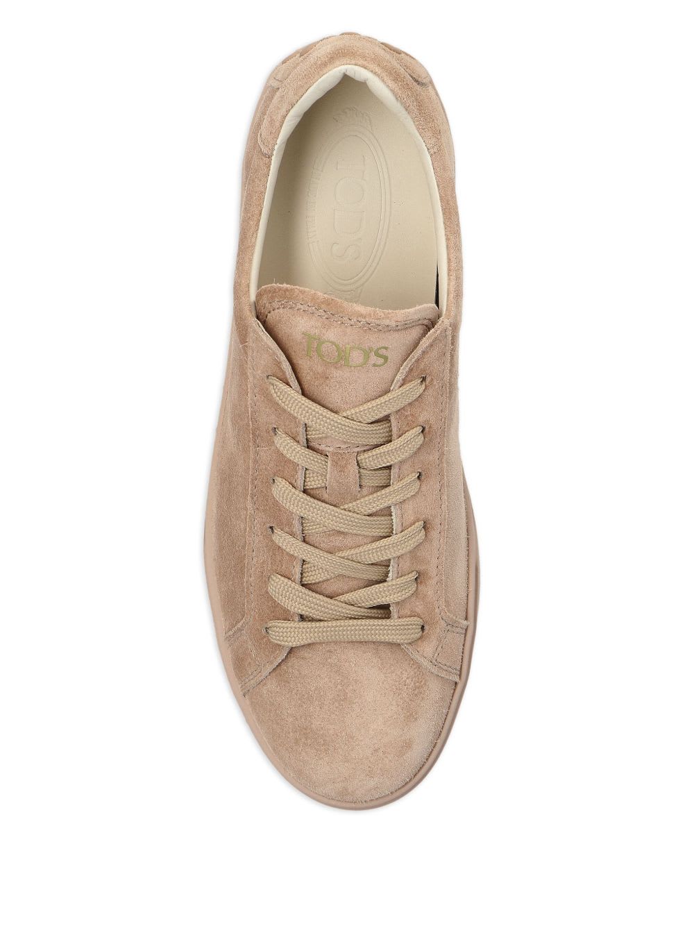 Tod's Tods Suede Sneakers In Neutral