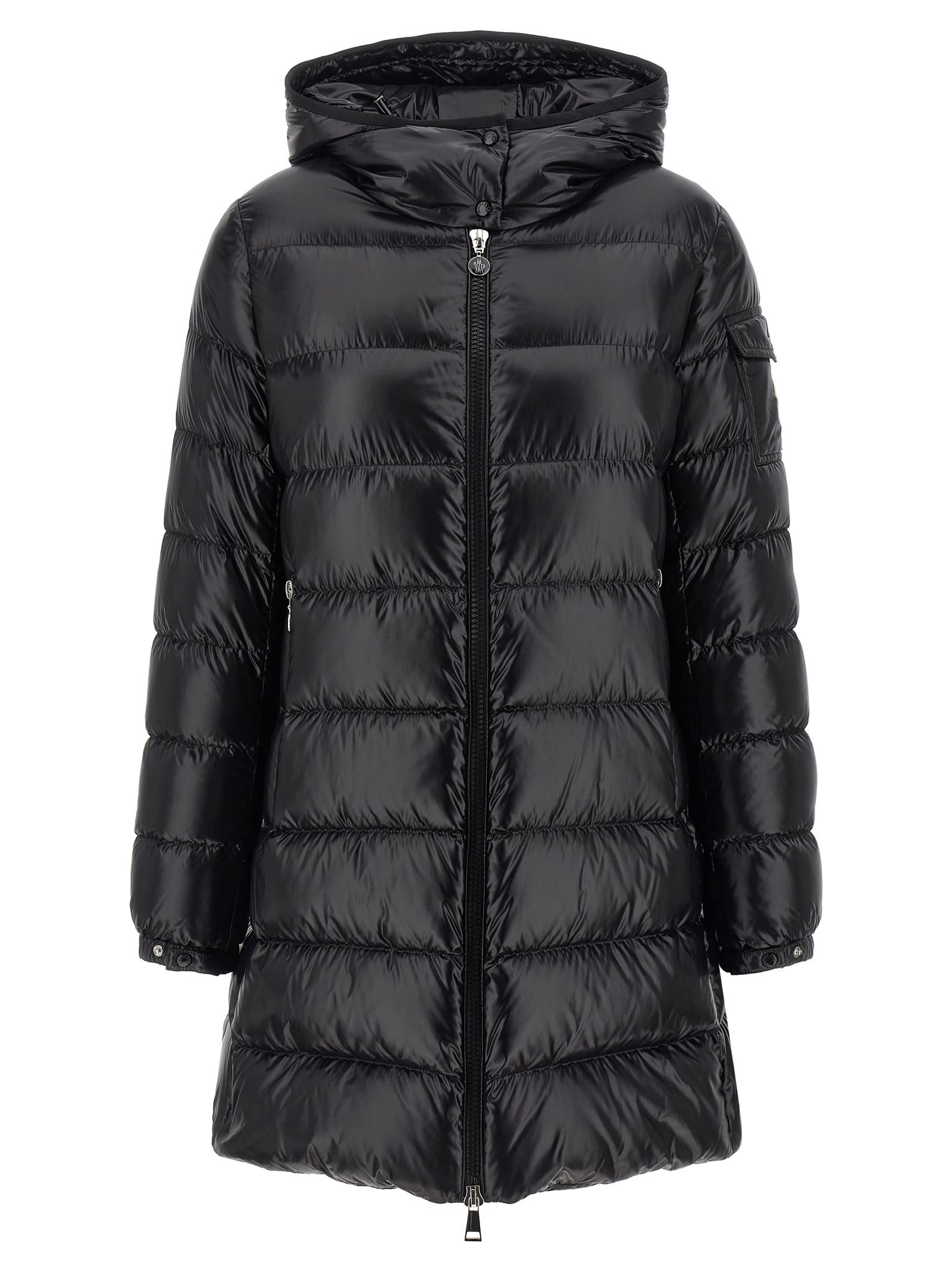 Moncler Courcelles Down Jacket In Black