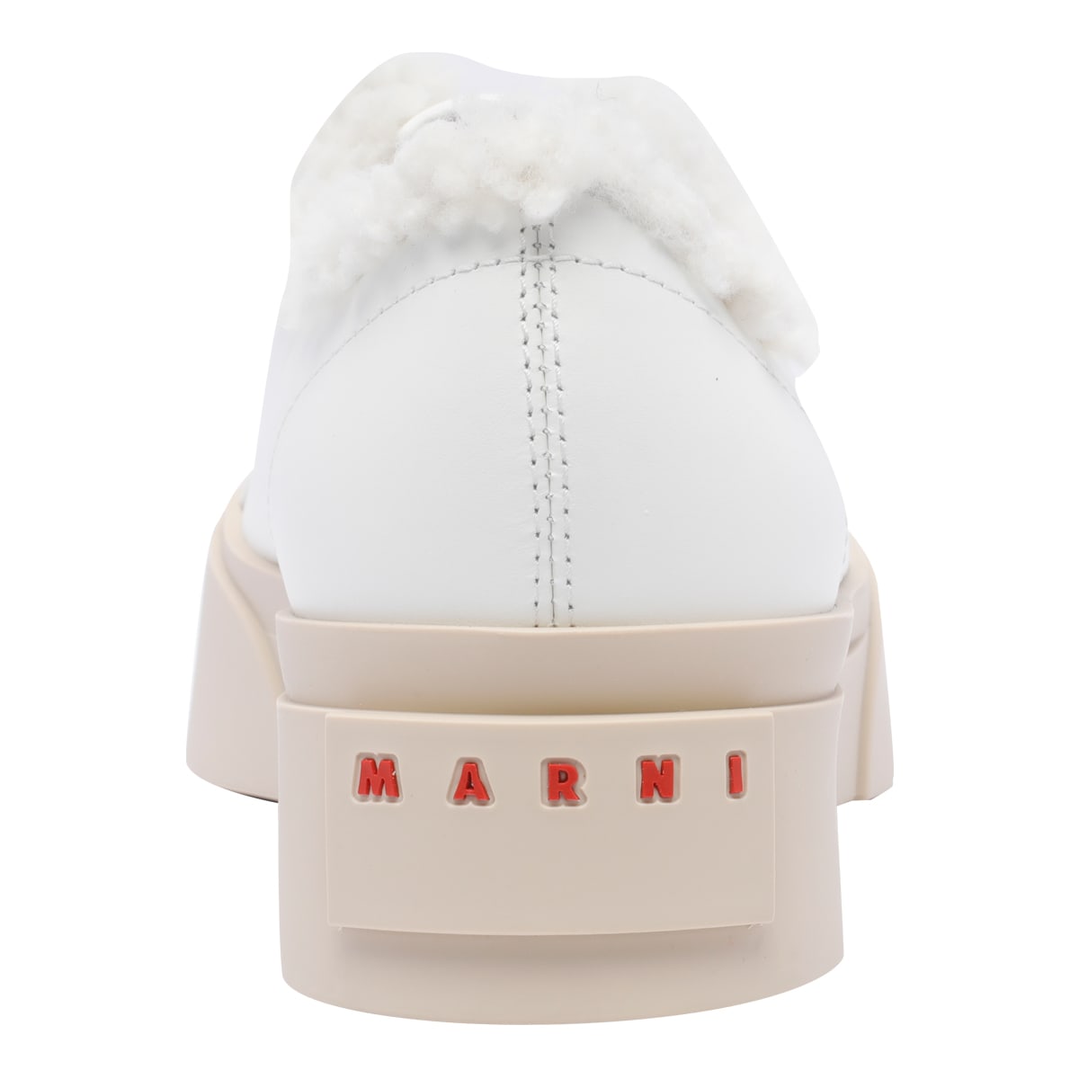 Shop Marni Pablo Sneakers In White