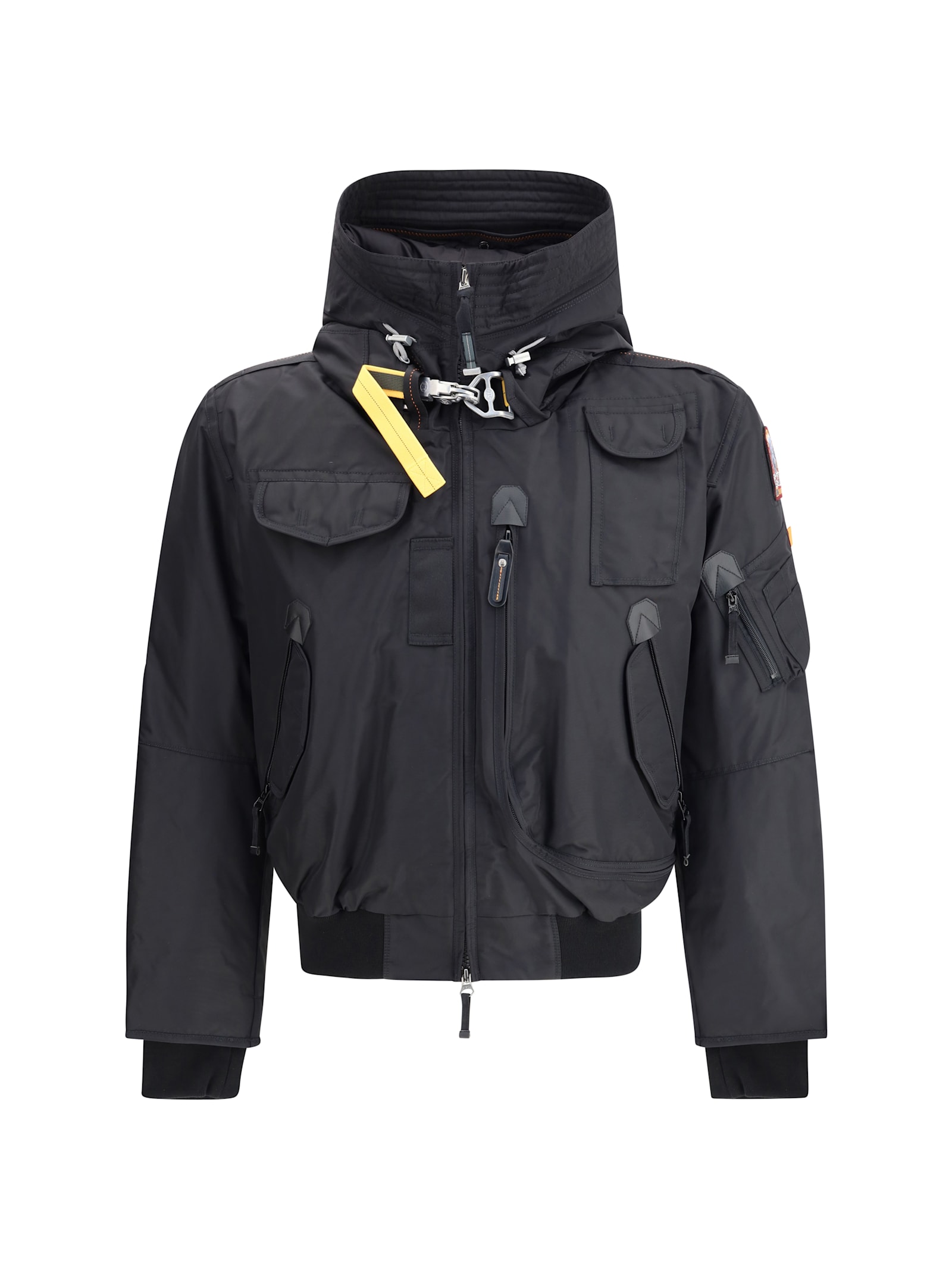 Parajumpers Men Nylon Jacket With Removable Padding In Gray