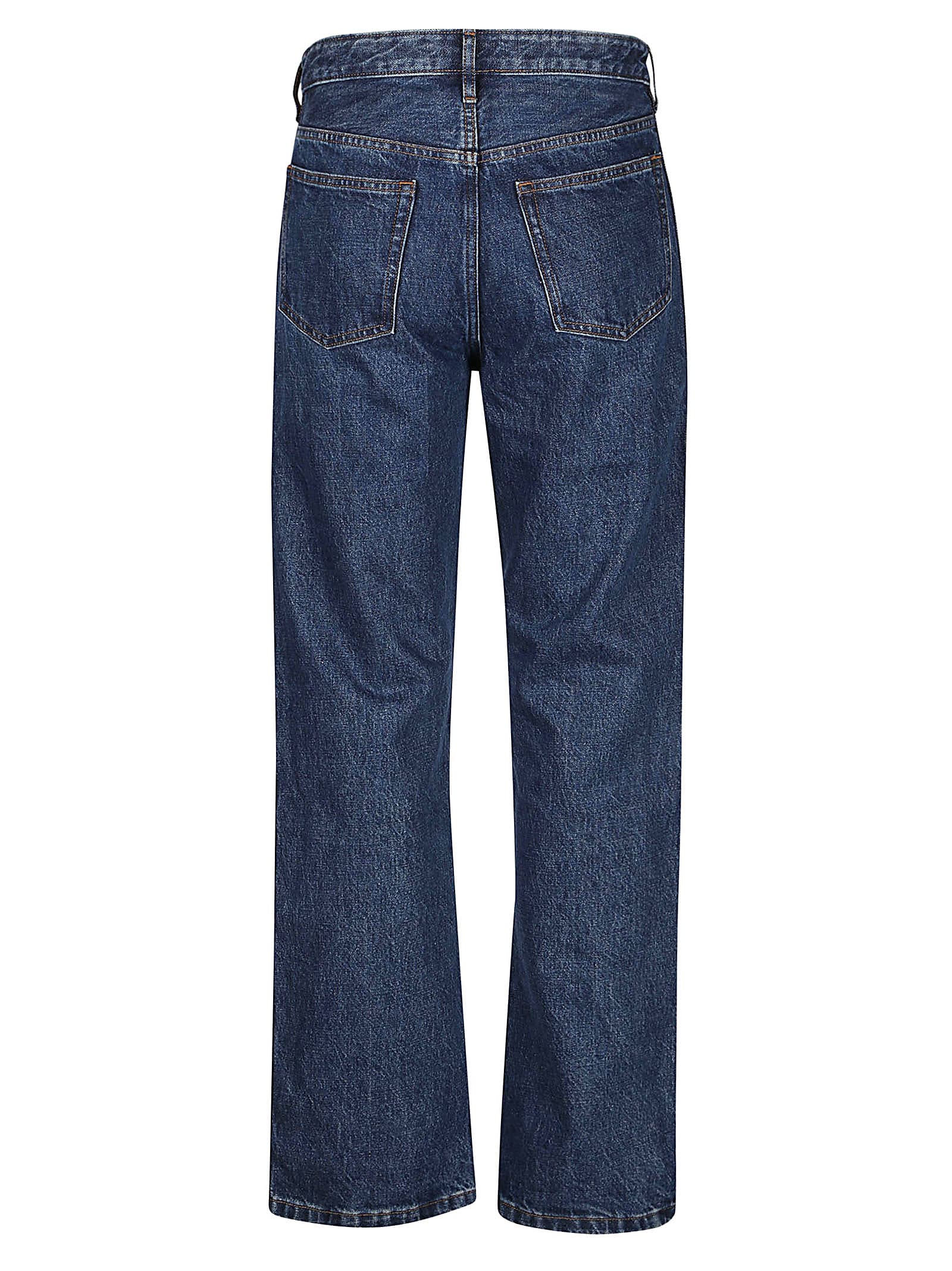 Shop Apc Ayrton Jeans In Ail Indigo